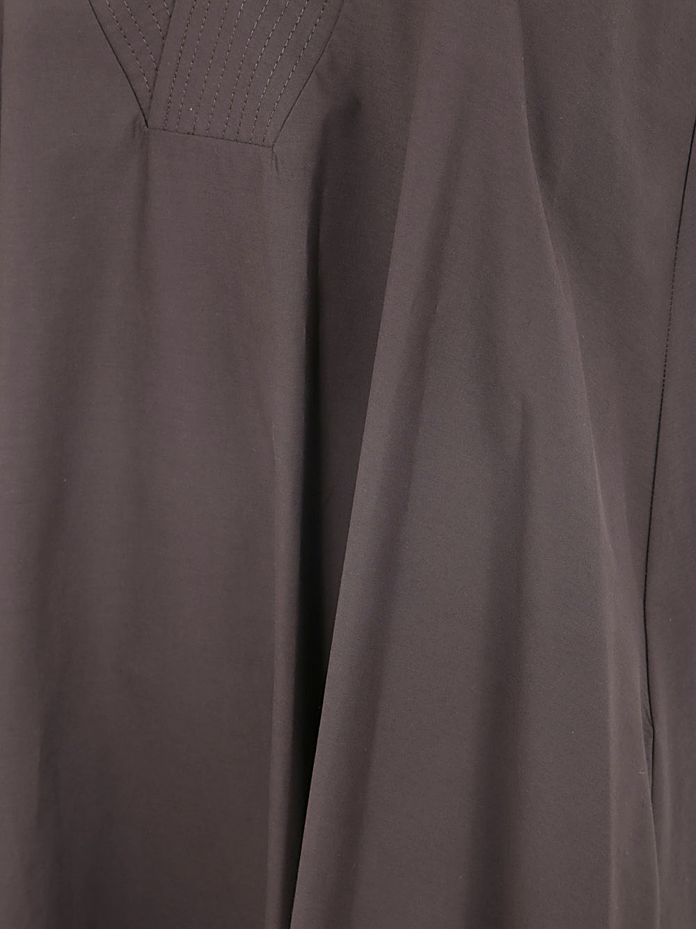 PAROSH Chic Knotted Mini Dress for Women