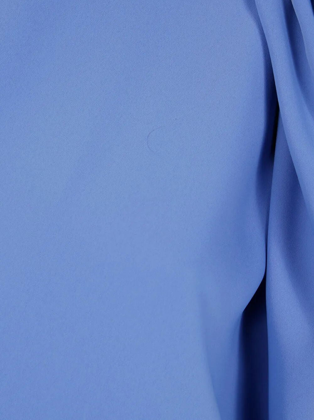 PAROSH Knot Shoulder Mini Shift Dress