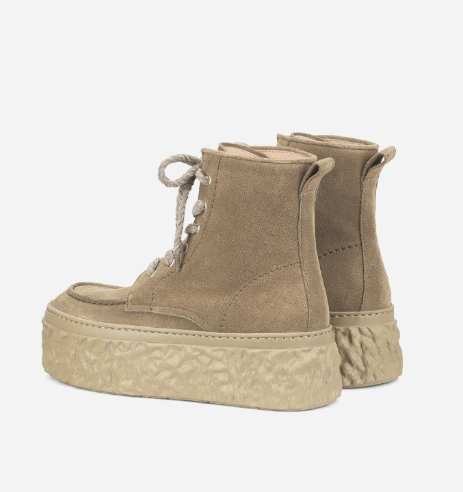 AGL Suede Platform Sneakers for Women