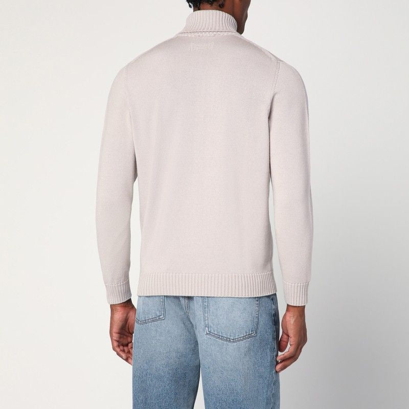 DRUMOHR Men's Wool Turtleneck Sweater - FW25 Collection
