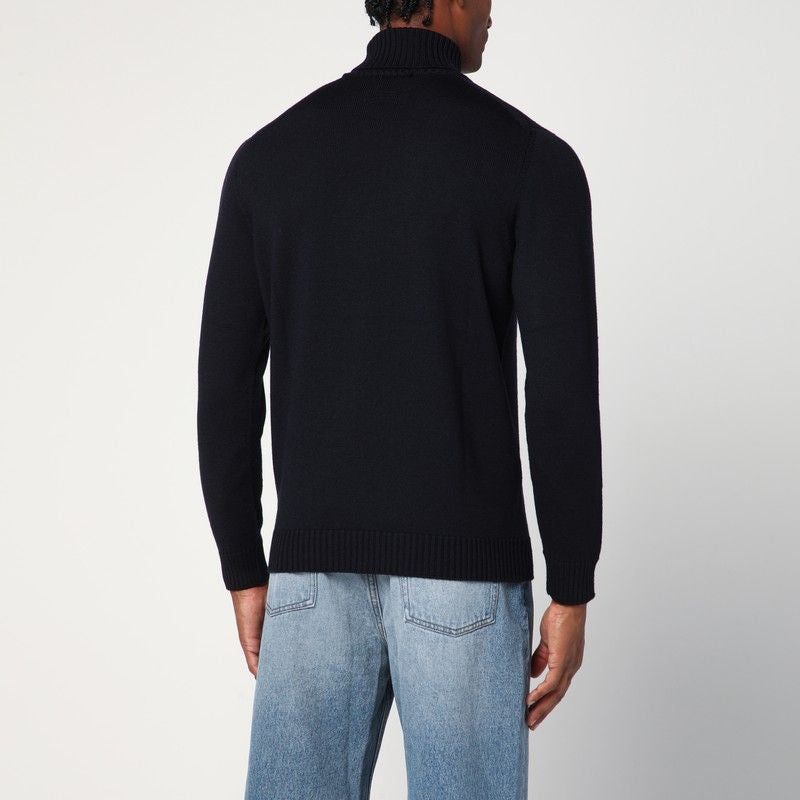DRUMOHR Wool Turtleneck Sweater for Men - FW25
