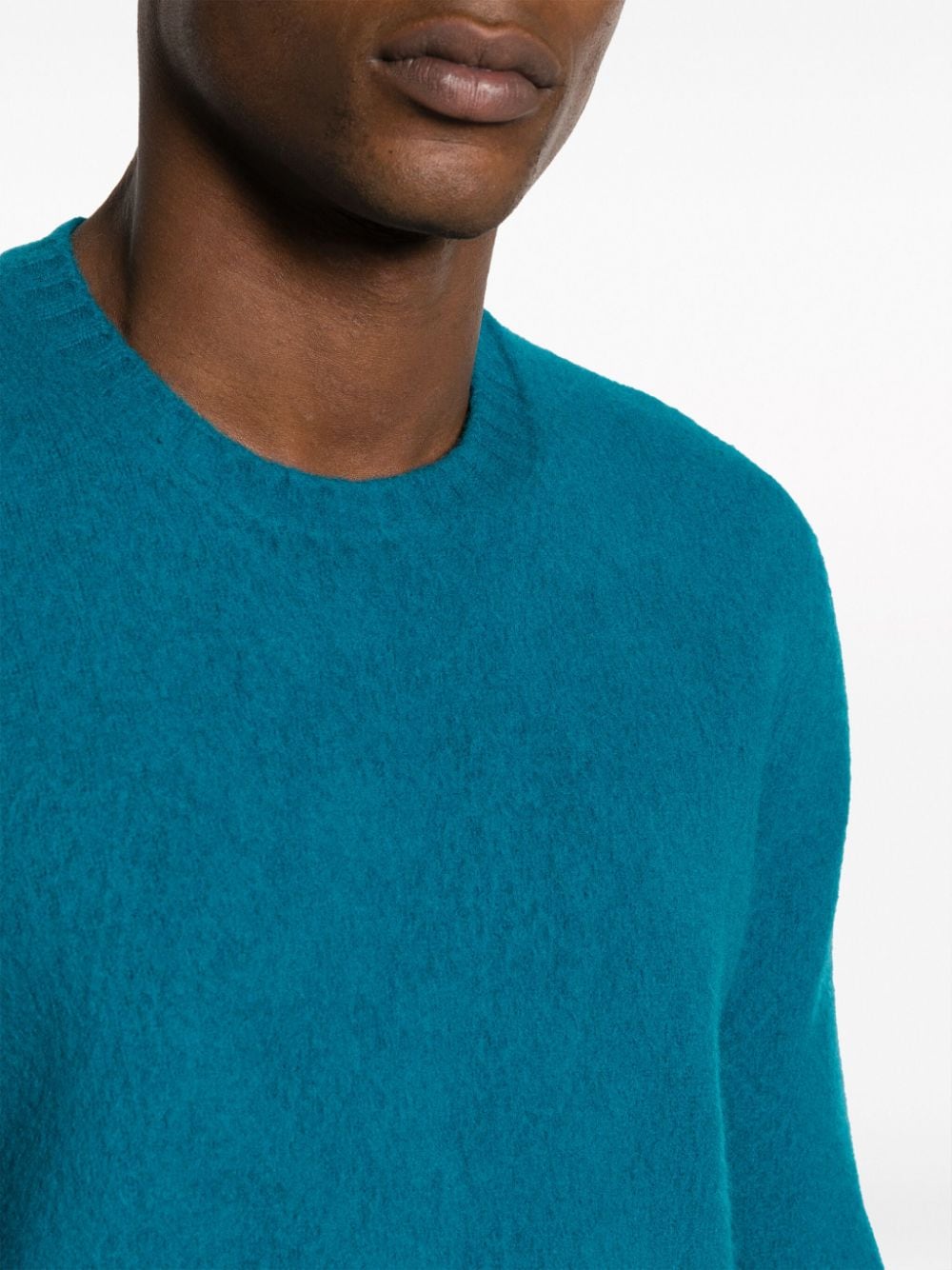 DRUMOHR Classic Wool Crew Neck Sweater for Men