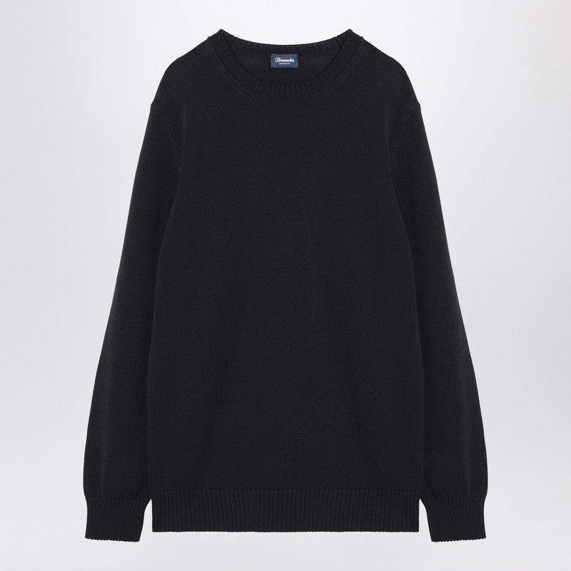 DRUMOHR Men's Classic Cotton Crew Neck Sweater