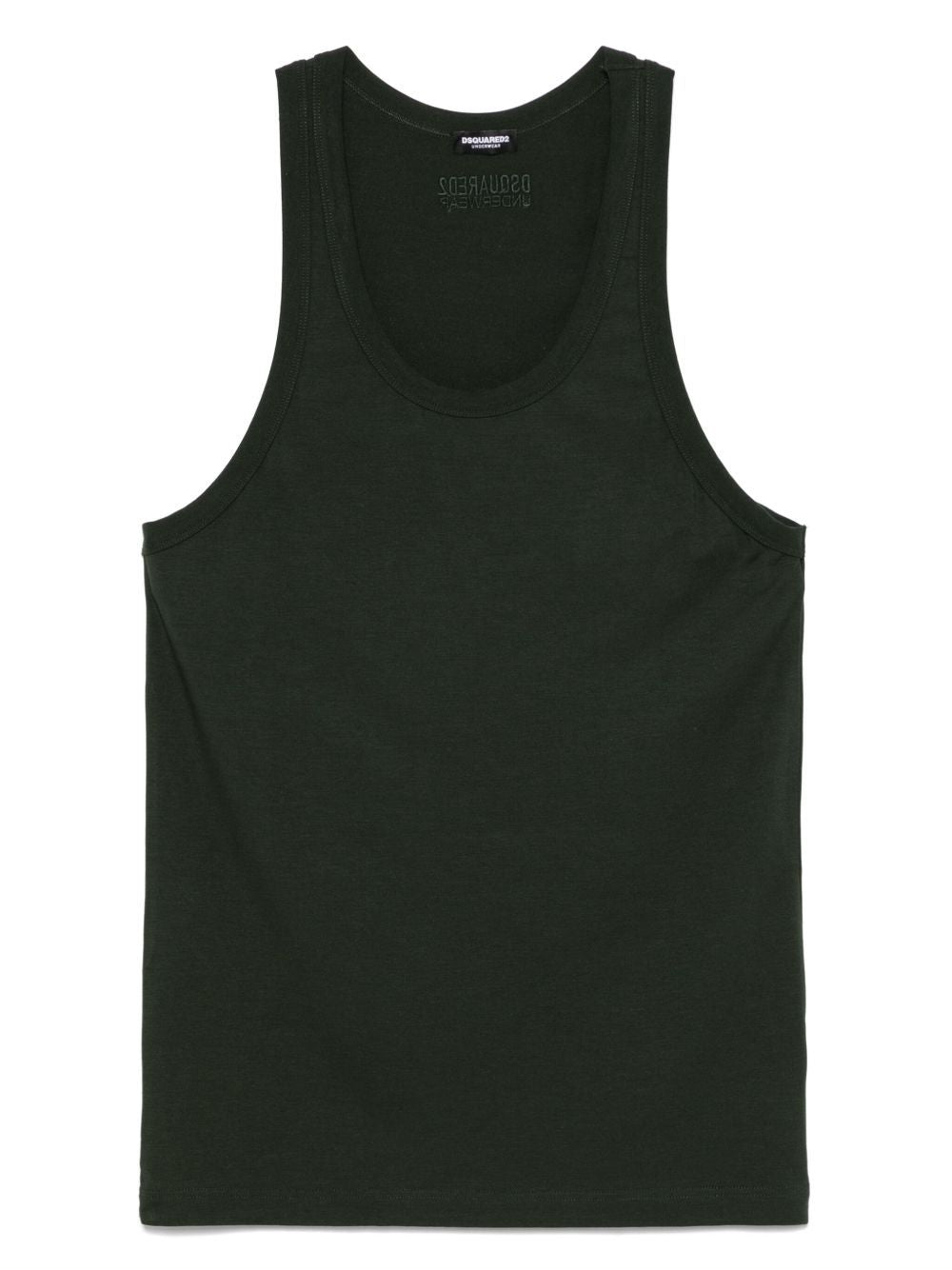 DSQUARED2 Embroidered-Logo Tank Top for Men
