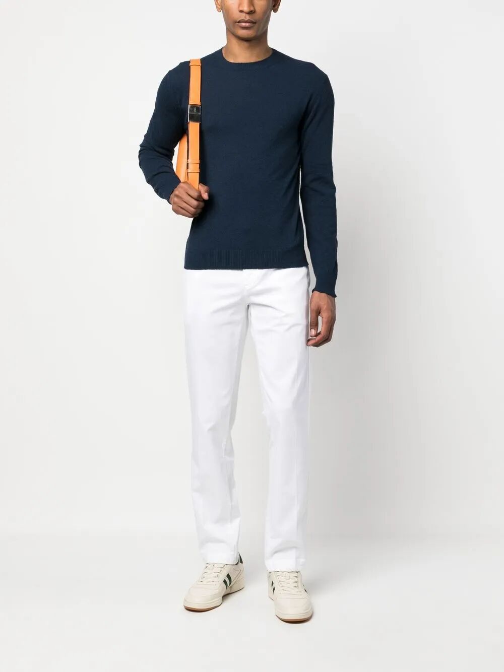 DRUMOHR Long Sleeves Round Neck Sweater for Men