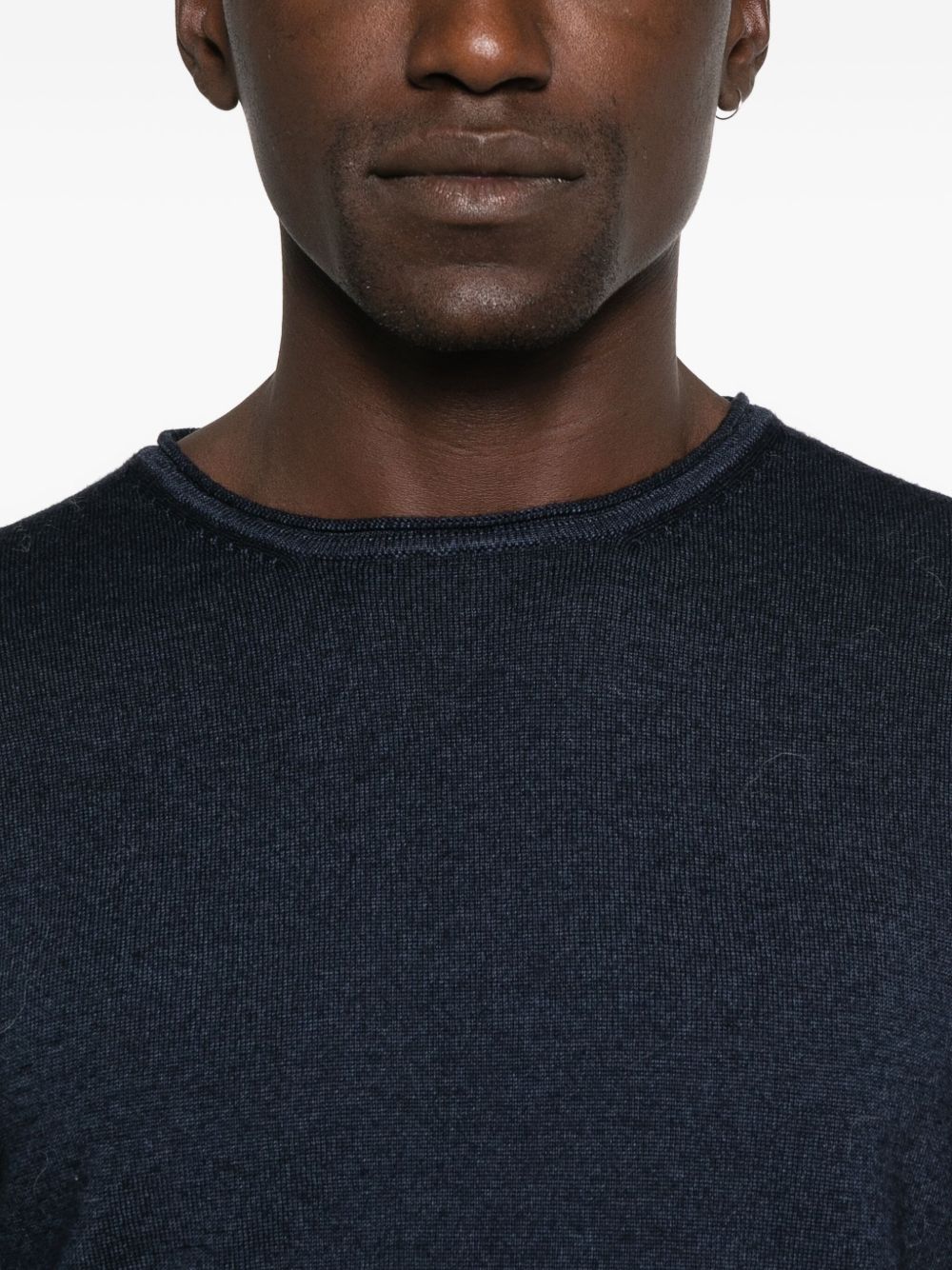 DANIELE FIESOLI Men's Timeless Wool Sweater