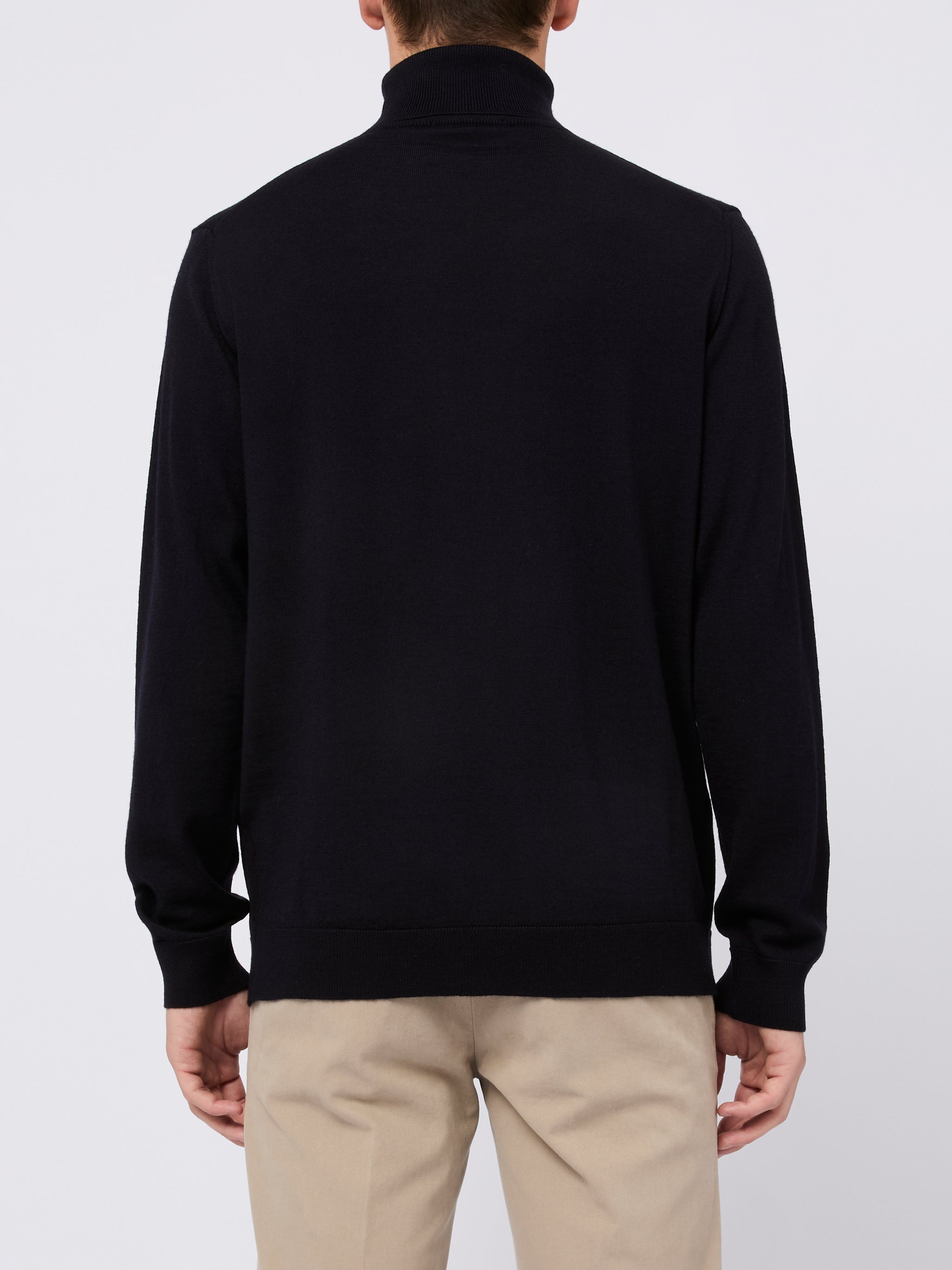 DANIELE FIESOLI Elegant Merino Wool Sweater for Men