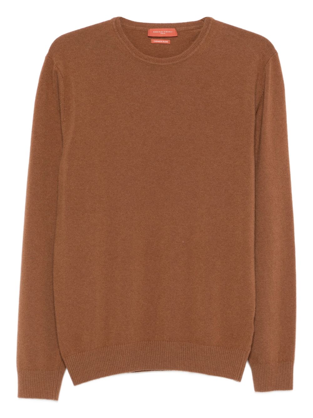 DANIELE FIESOLI Luxury Wool-Cashmere Sweater for Men - FW25