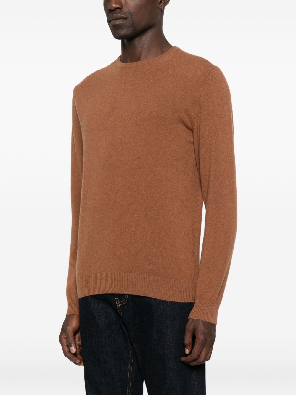 DANIELE FIESOLI Luxury Wool-Cashmere Sweater for Men - FW25