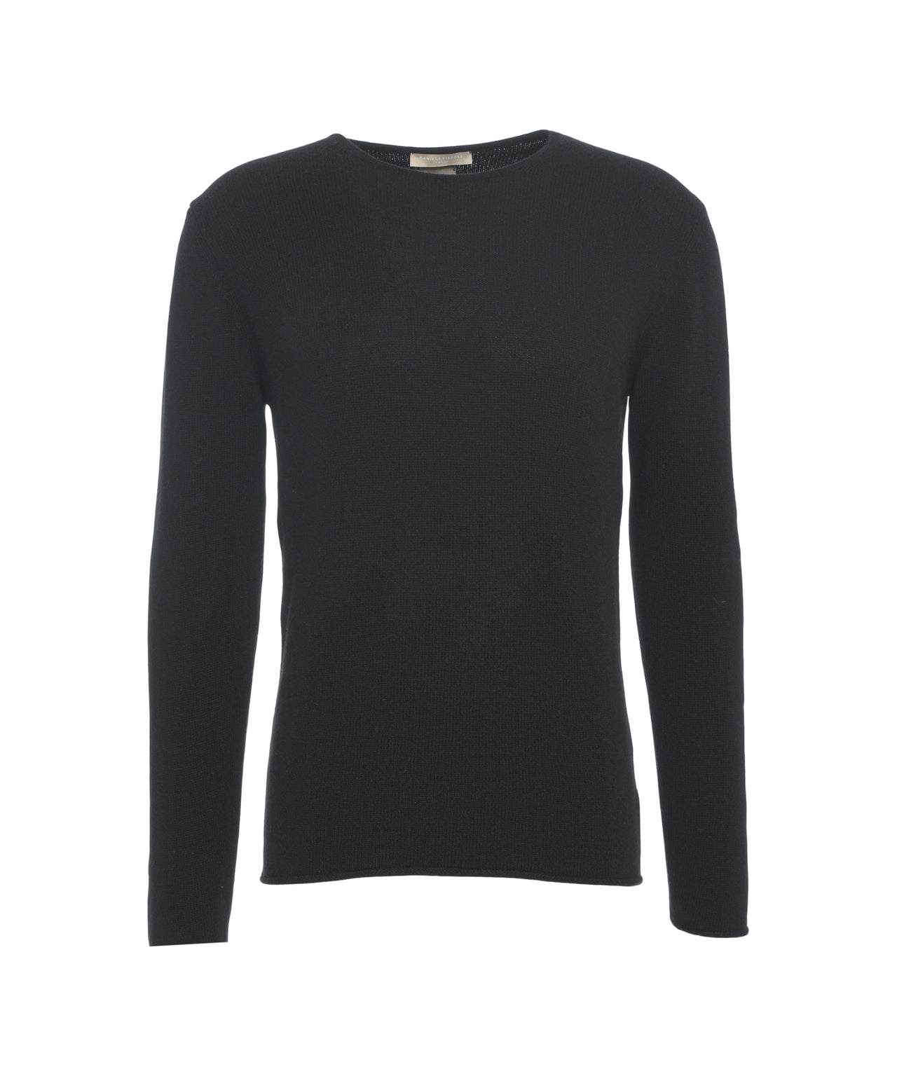 DANIELE FIESOLI Luxurious Cashmere Pullover for Men - Classic Crew Neck