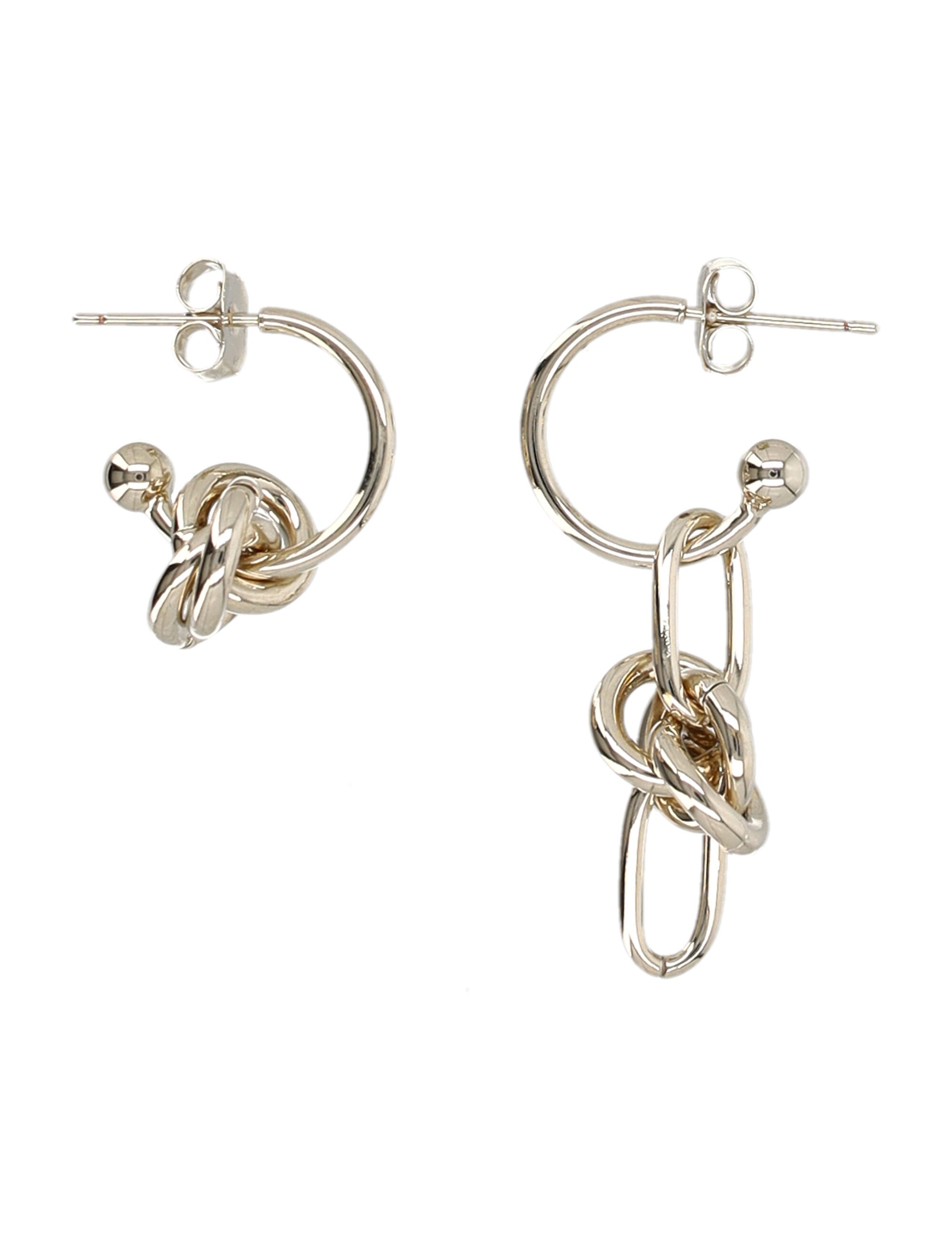 JUSTINE CLENQUET Daria Mini Mismatched Hoop Earrings