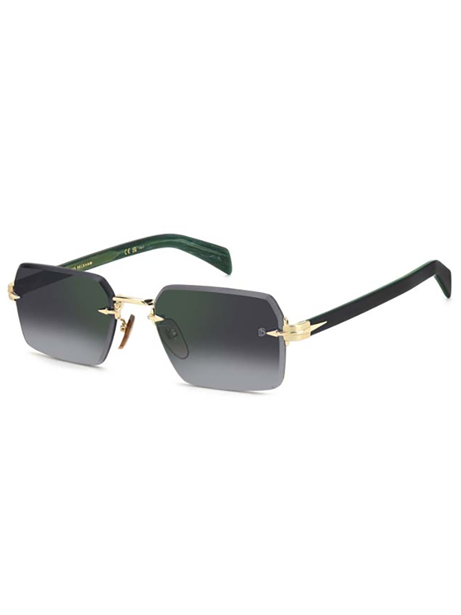 DAVID BECKHAM Sleek Metal Design Sunglasses with 145mm Temple Size