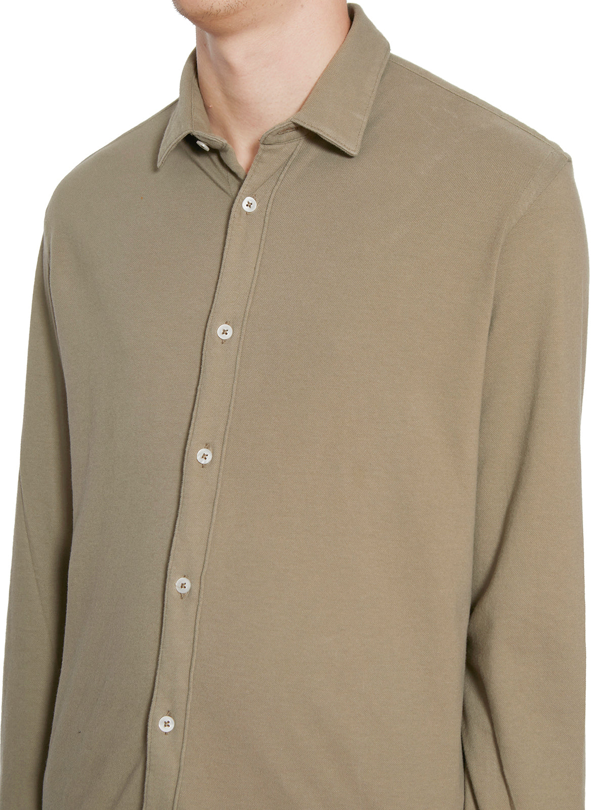 DANIELE ALESSANDRINI Classic Cotton Button-Up Shirt (40)