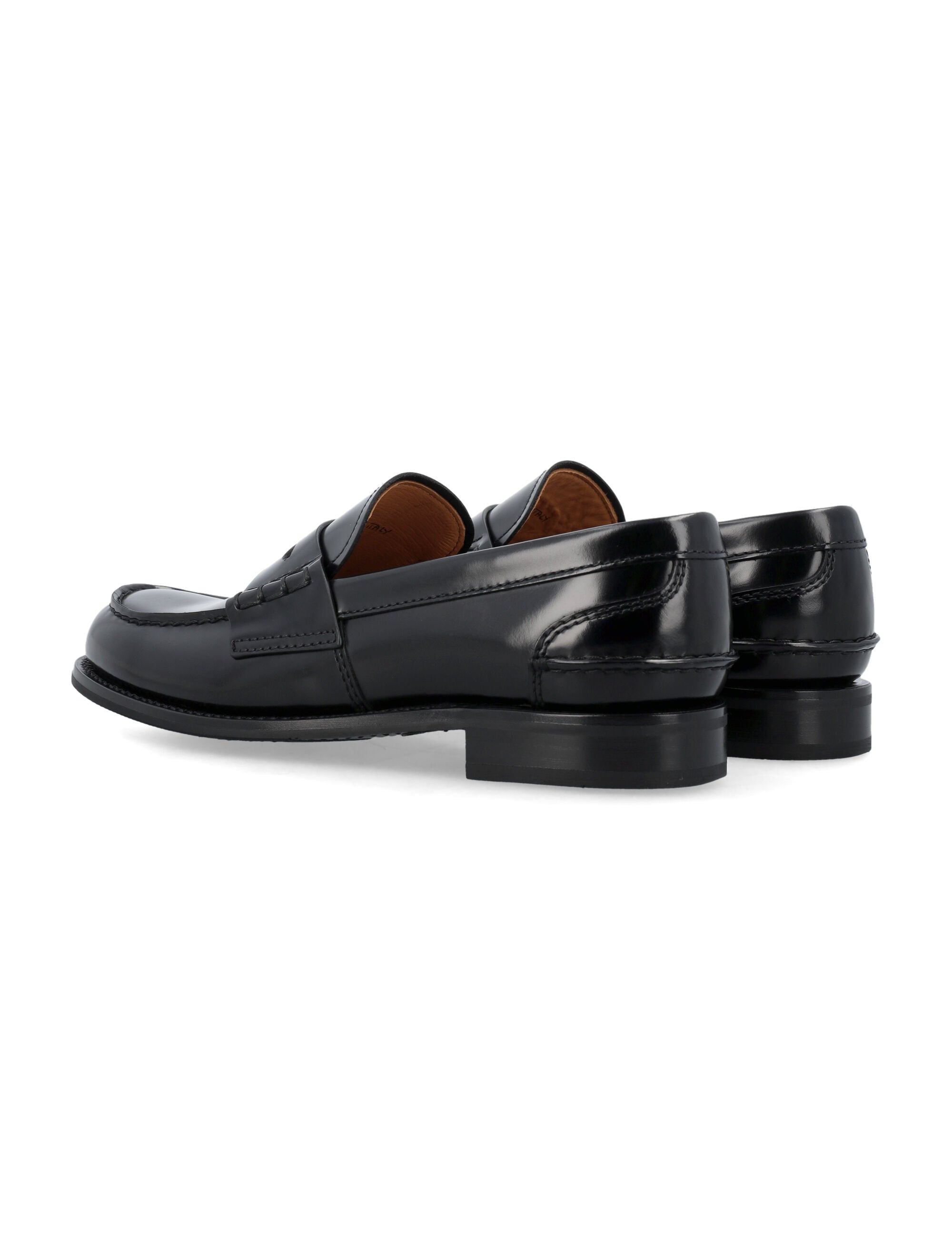 CHURCH'S Polished Fumè Loafers for Women - Size 5