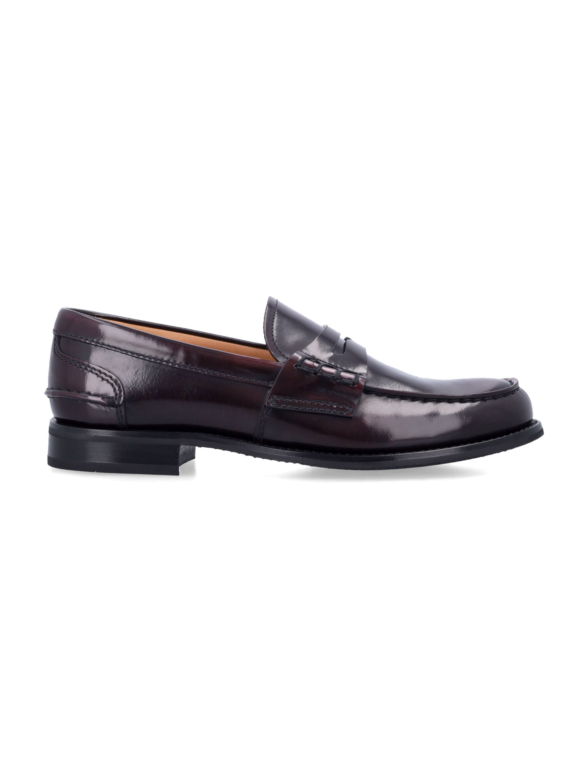 CHURCH'S Polished Fumè Loafer for Women - W5 Size