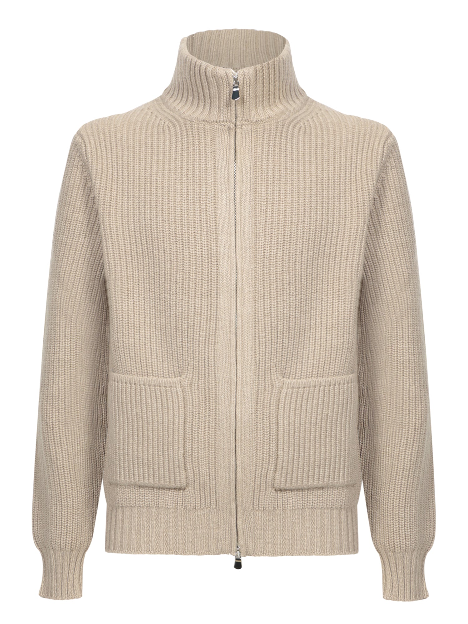 DELL'OGLIO Classic Beige Cardigan for Men