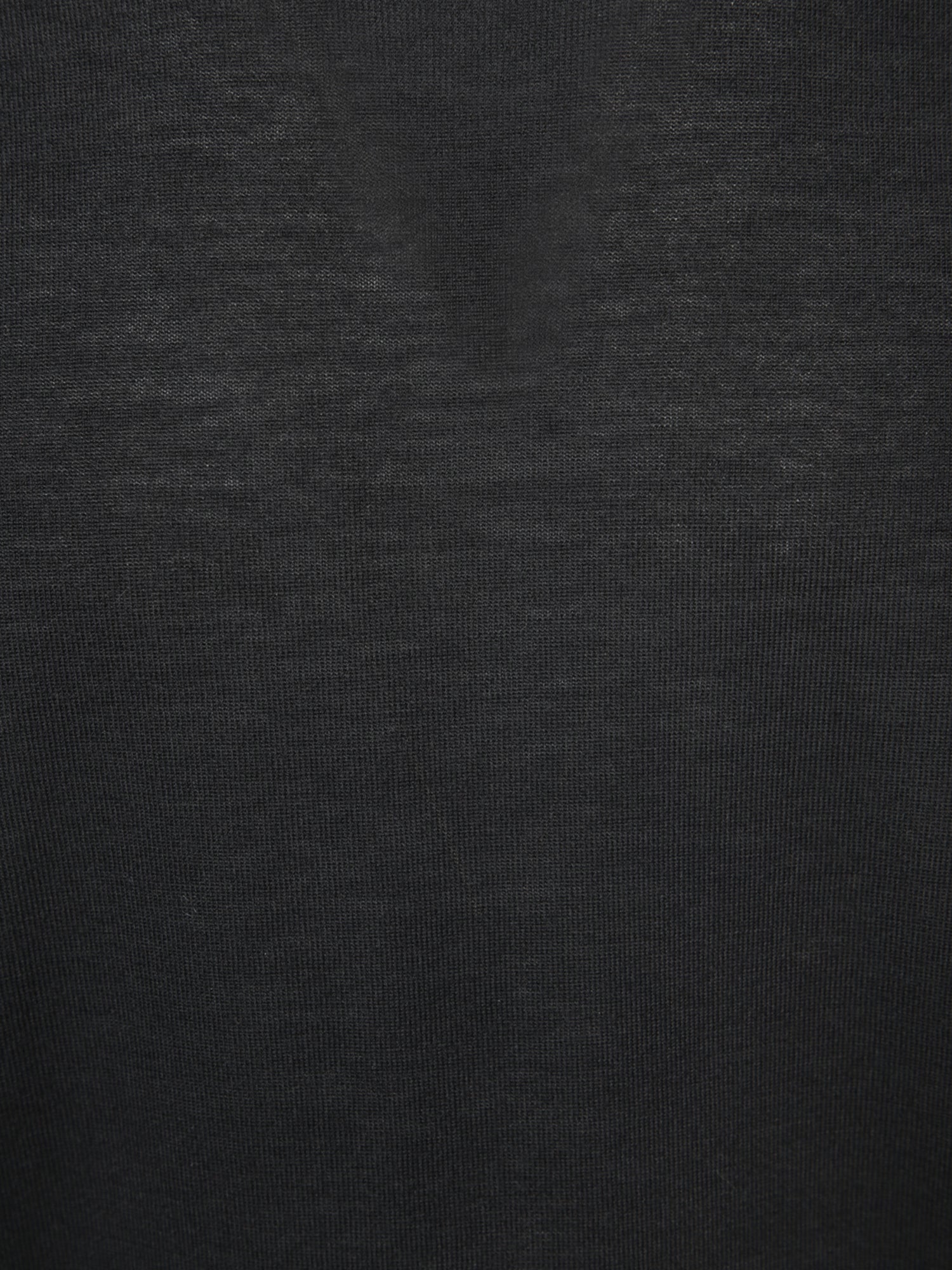 DELL'OGLIO Luxury Black Knitwear - Men's Cashmere Sweater