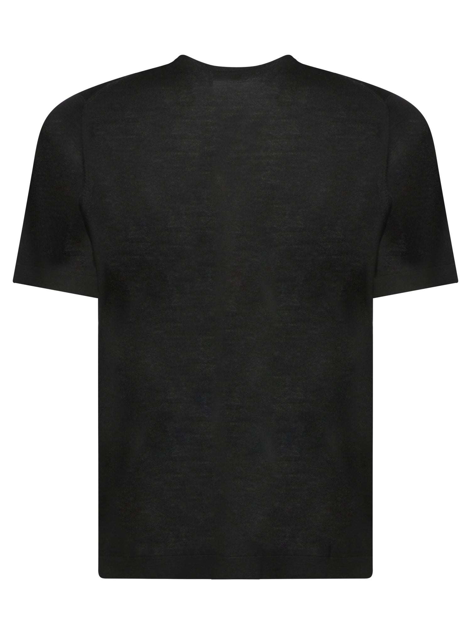 DELL'OGLIO Elevated Black T-Shirt for Men