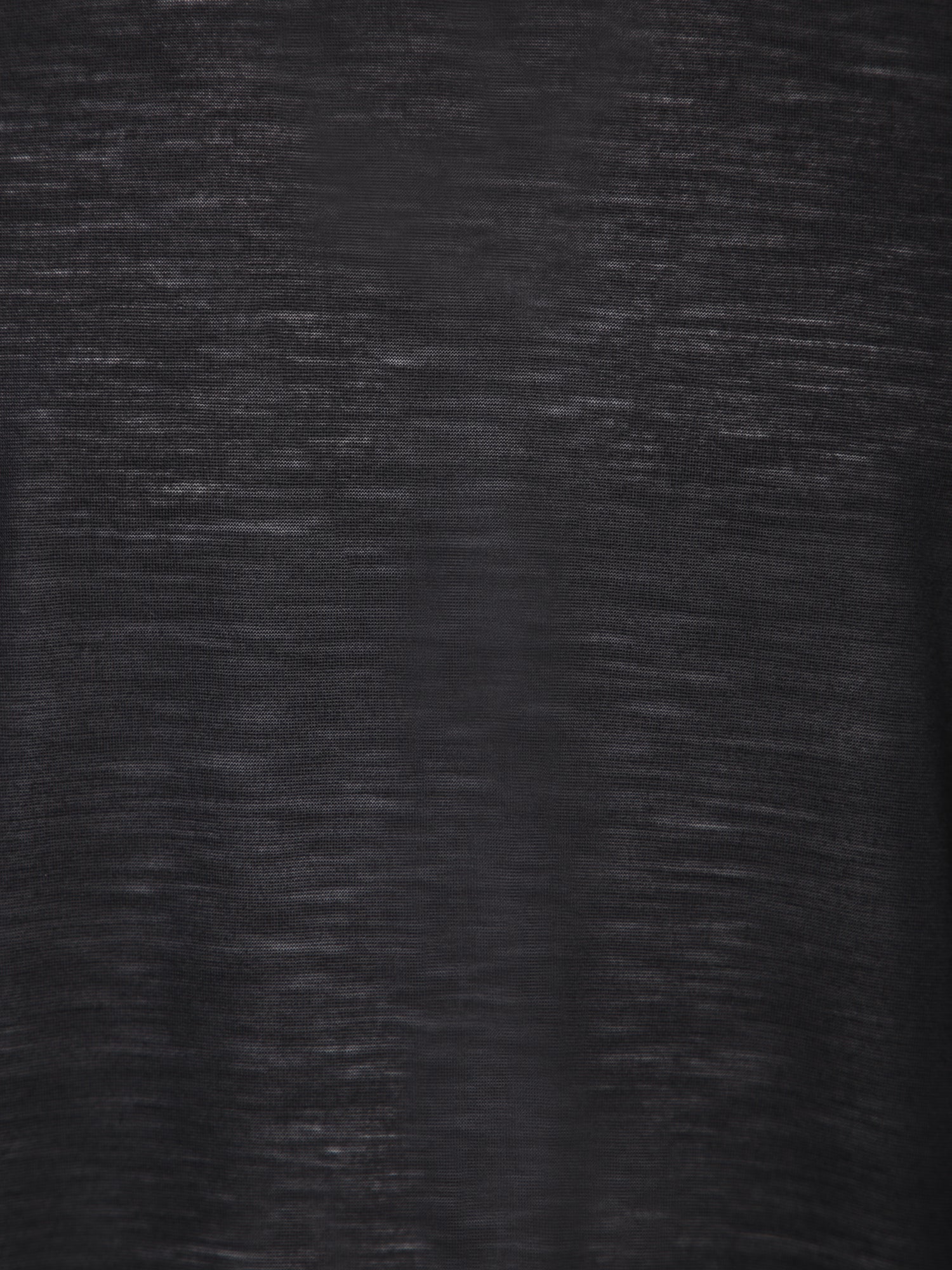 DELL'OGLIO Elevated Black T-Shirt for Men - Long Sleeve Regular Fit