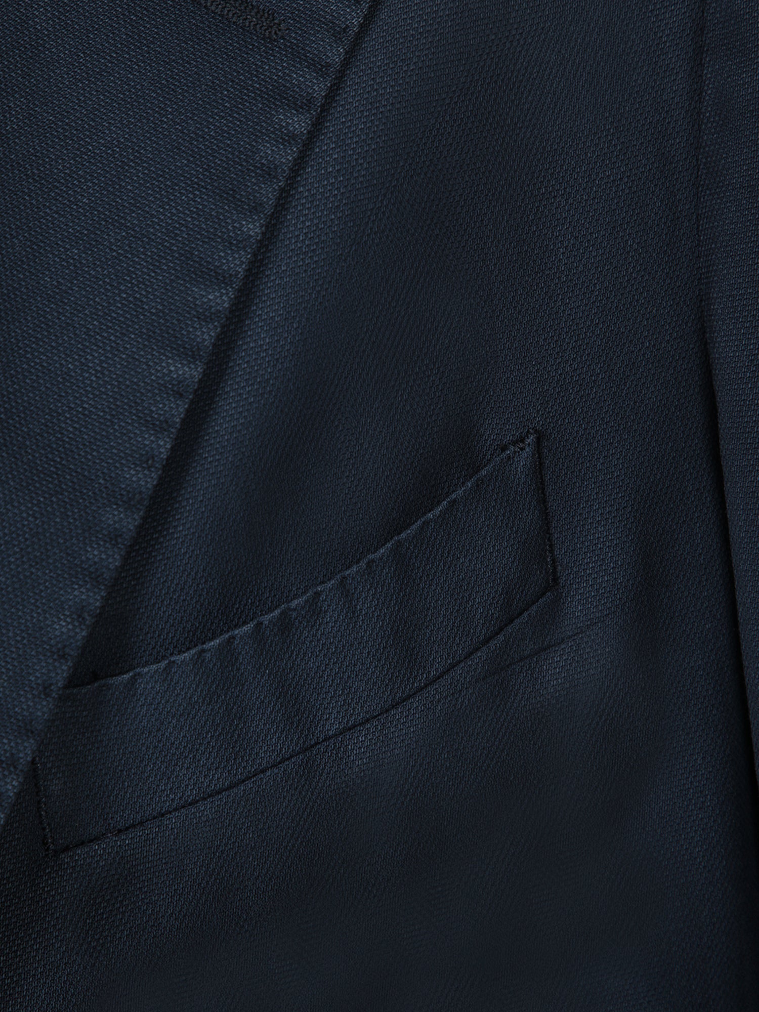 DELL'OGLIO Men's Elegant Hopsack Blazer