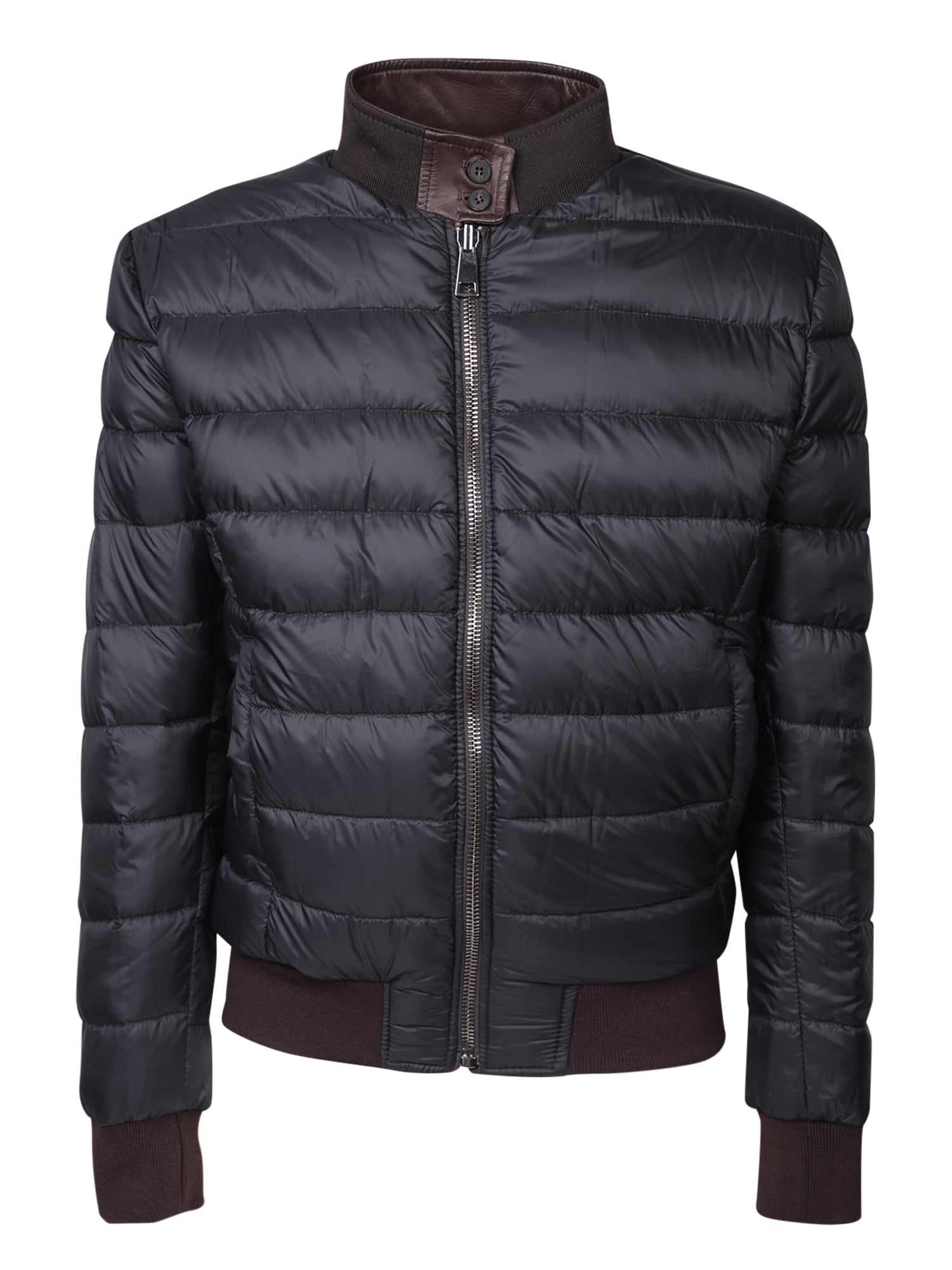 DELL'OGLIO Sleek Bomber Jacket for Men