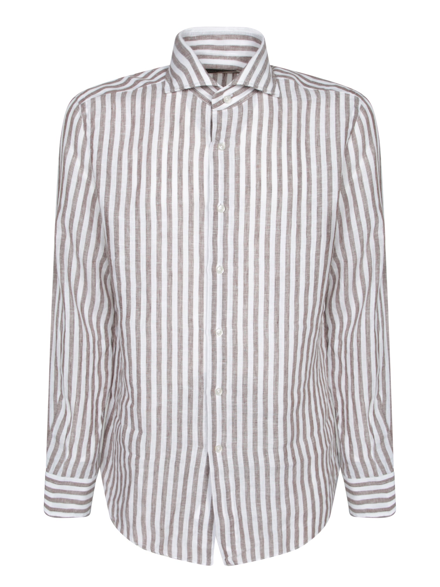 DELL'OGLIO Classic Linen Shirt for Men - SS25 Collection