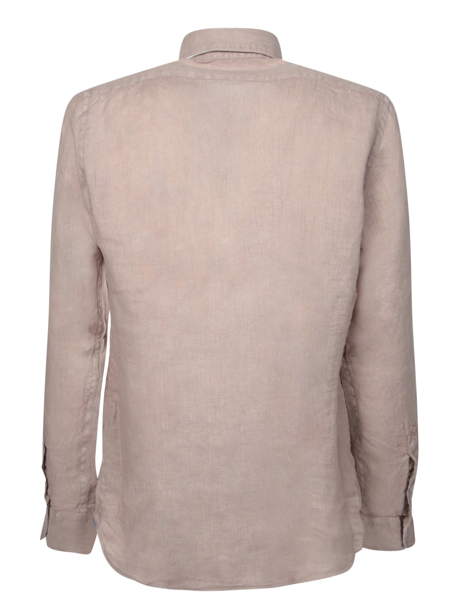 DELL'OGLIO Elegant Long Sleeve Linen Shirt for Men