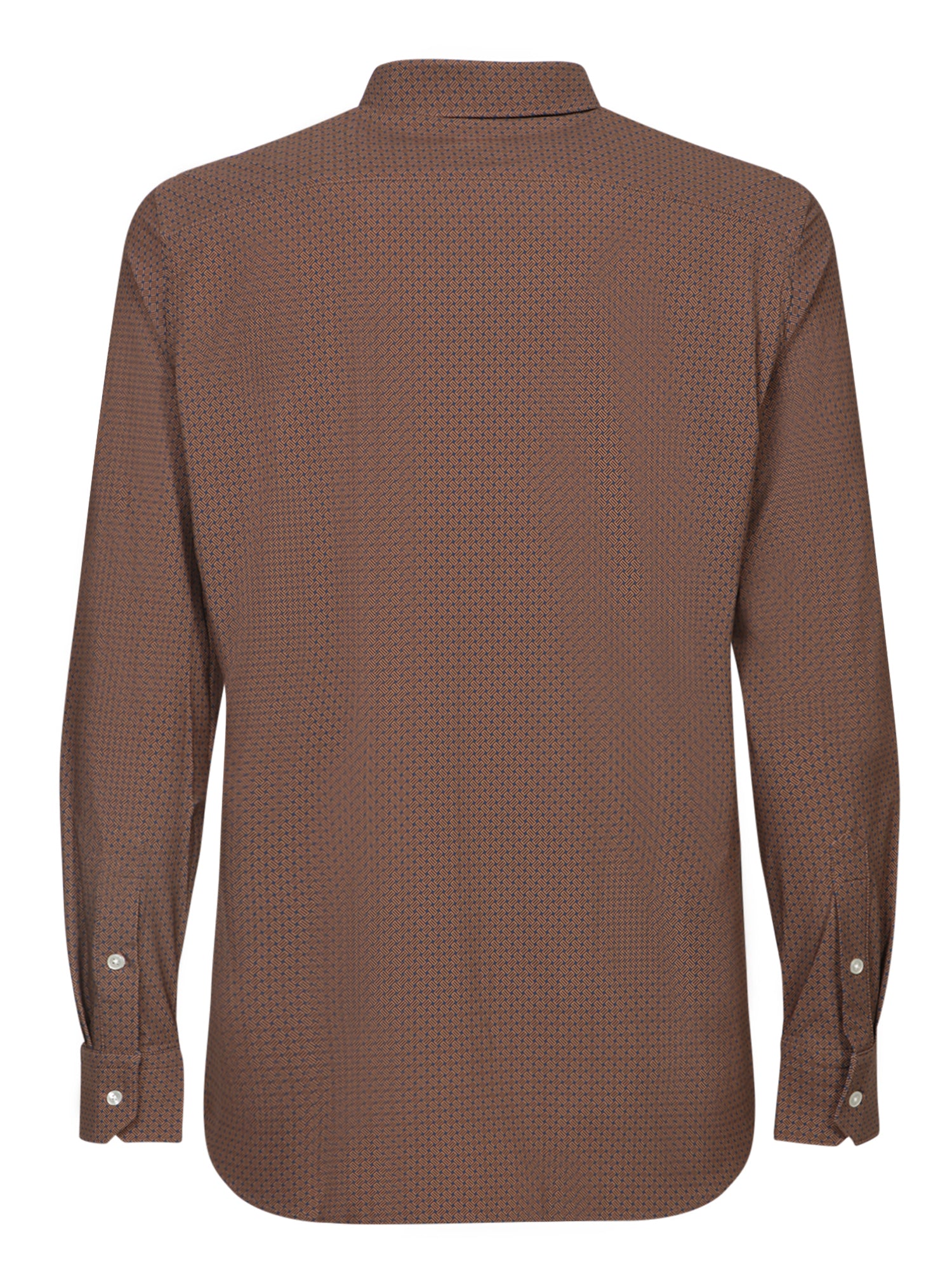 DELL'OGLIO Elegant Brown Shirt for Modern Men - Fall Winter 24/25