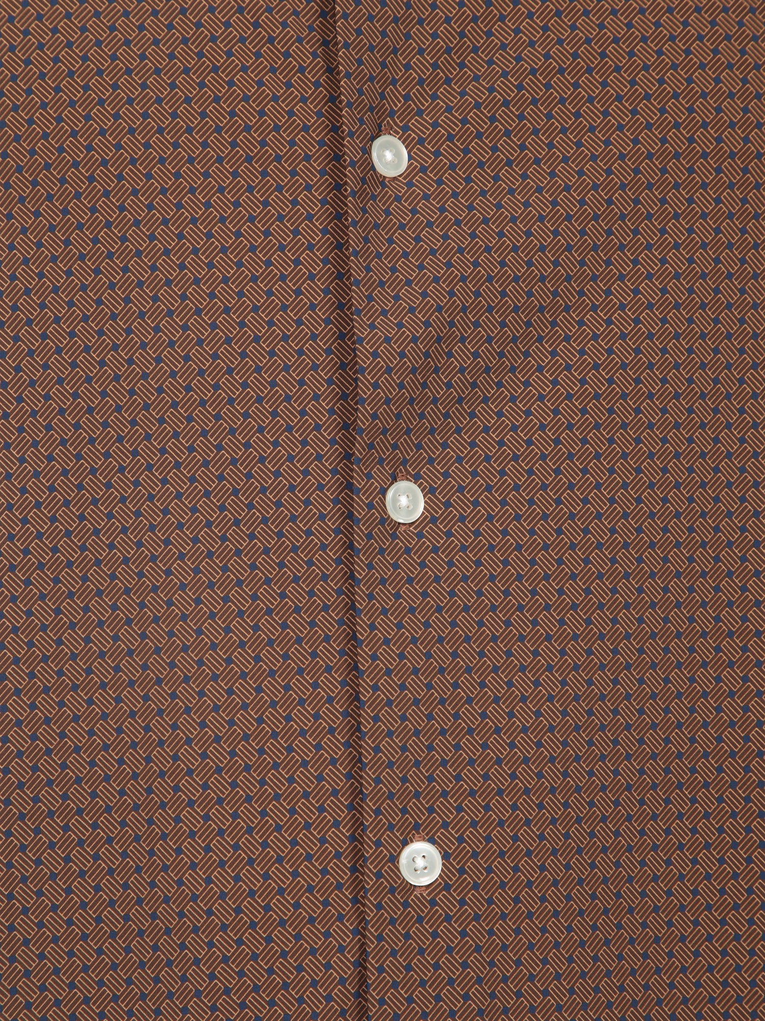 DELL'OGLIO Elegant Brown Shirt for Modern Men - Fall Winter 24/25