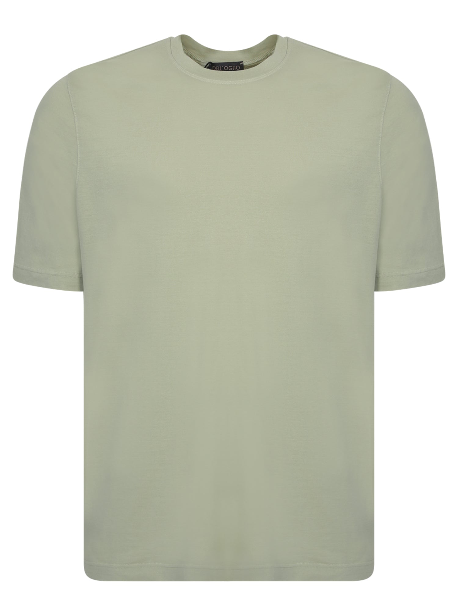 DELL'OGLIO Light Sage T-Shirt for Men - SS25