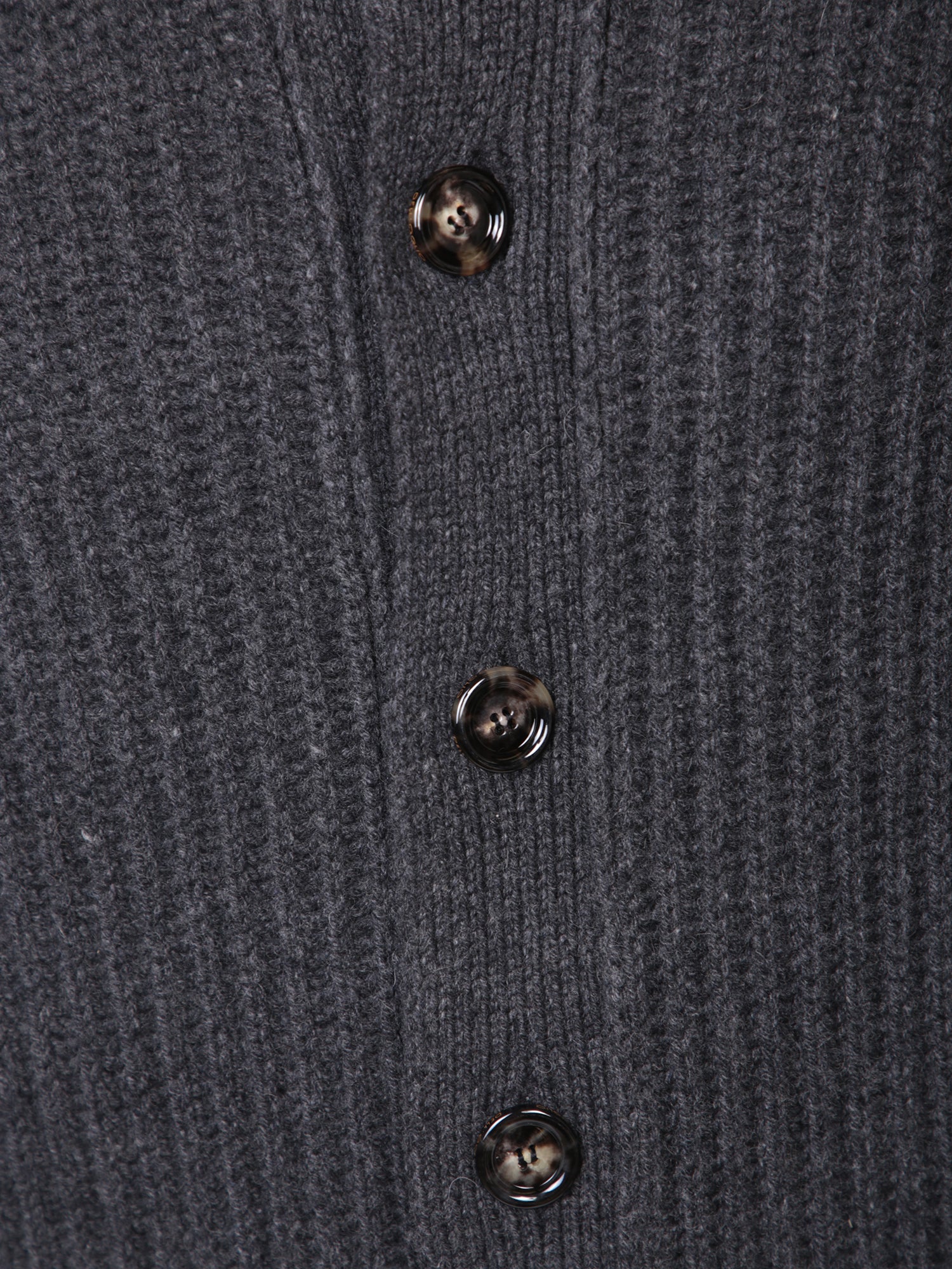DELL'OGLIO Luxurious Cashmere Cardigan for Men - High Neck Style