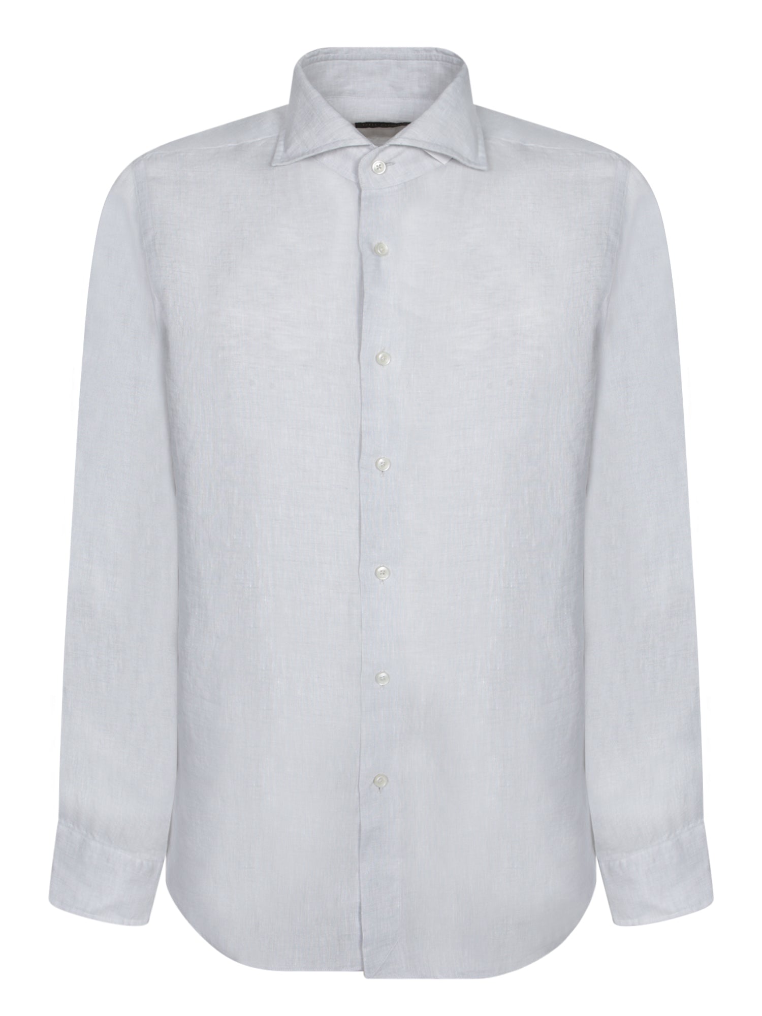 DELL'OGLIO Tailored Linen Shirt for Men