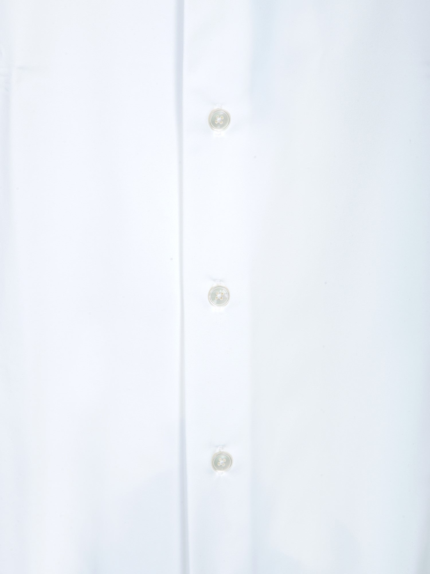 DELL'OGLIO Classic Long Sleeve White Shirt for Men