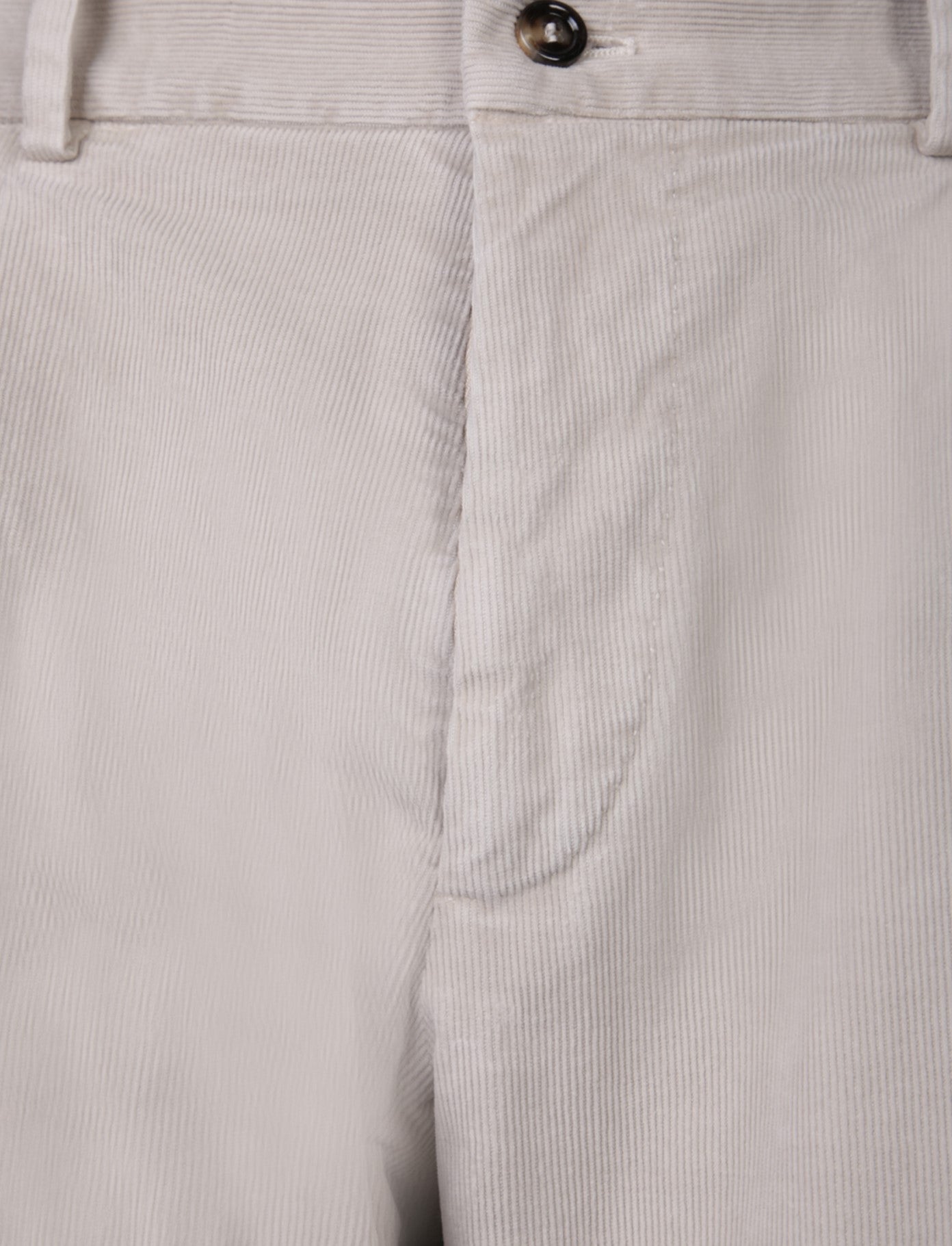 DELL'OGLIO Classic White Trousers for Men - Fall Winter 25/26