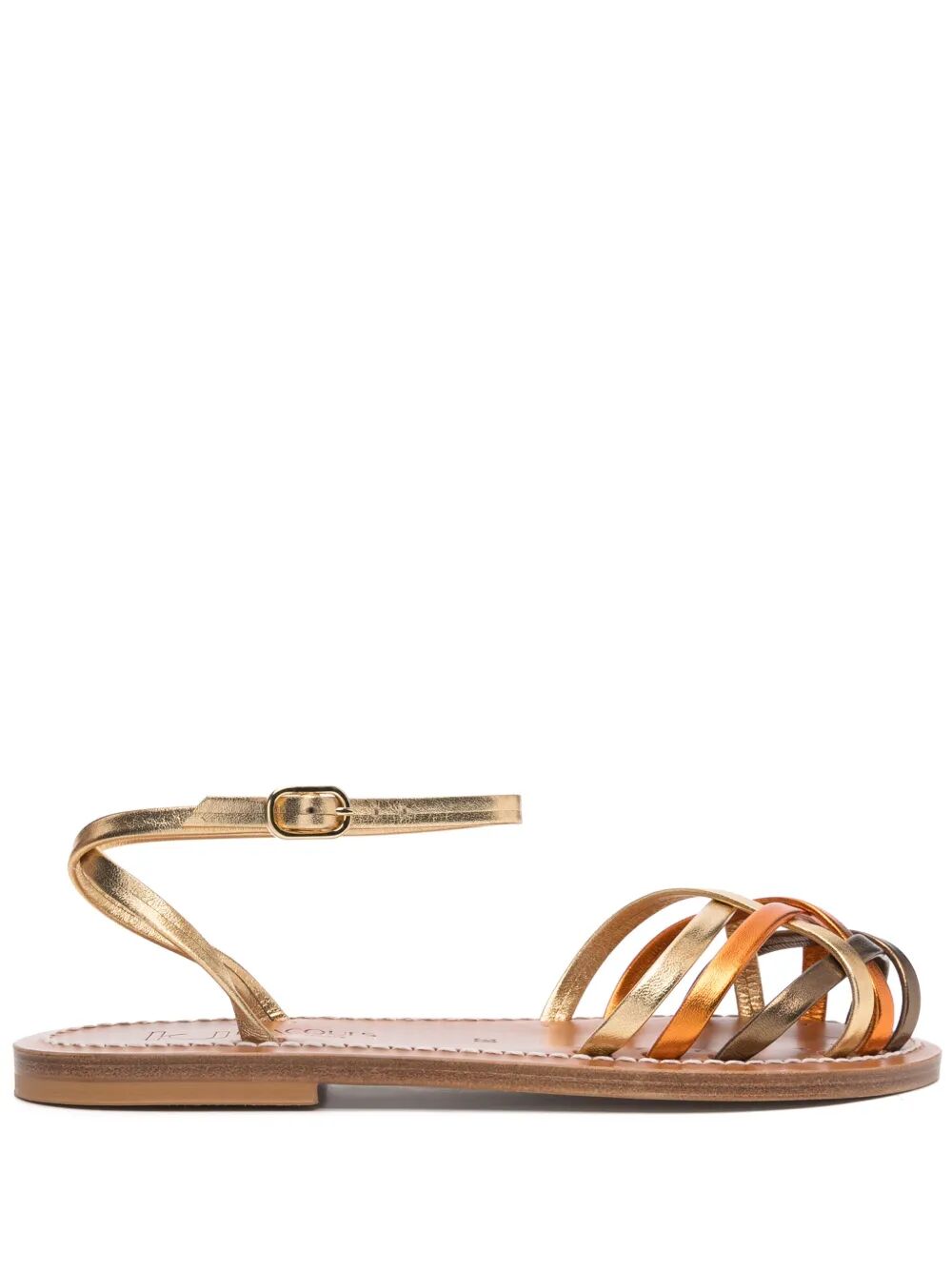 KJACQUES Demetria Metallic Sandals for Women - SS25