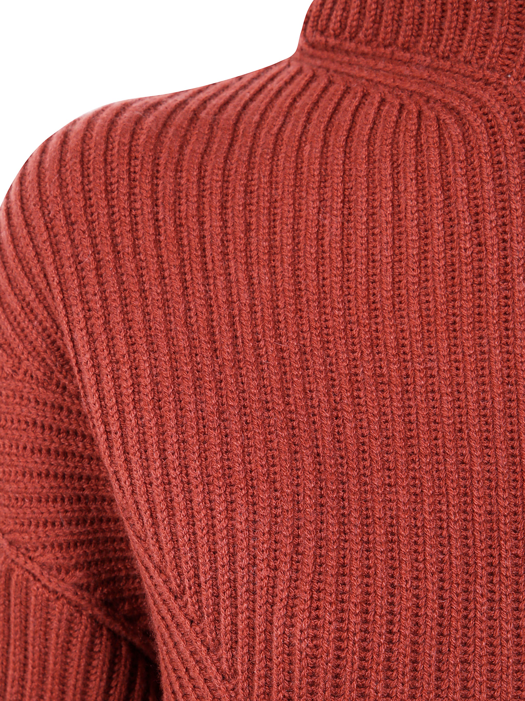 KUJTEN Demi Turtleneck Sweater with Back Slit