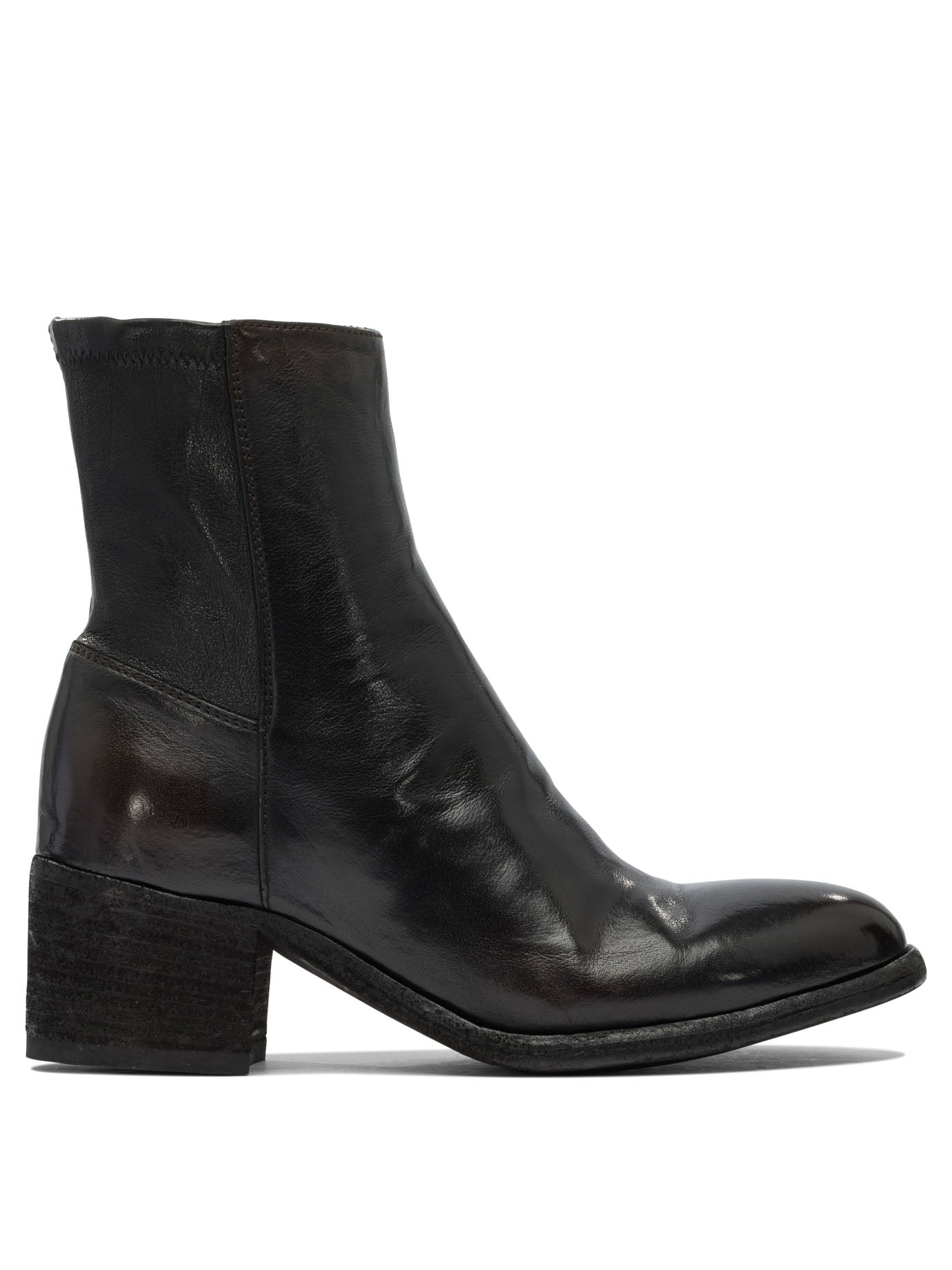 OFFICINE CREATIVE Chic Leather Ankle Boots for Women - FW25