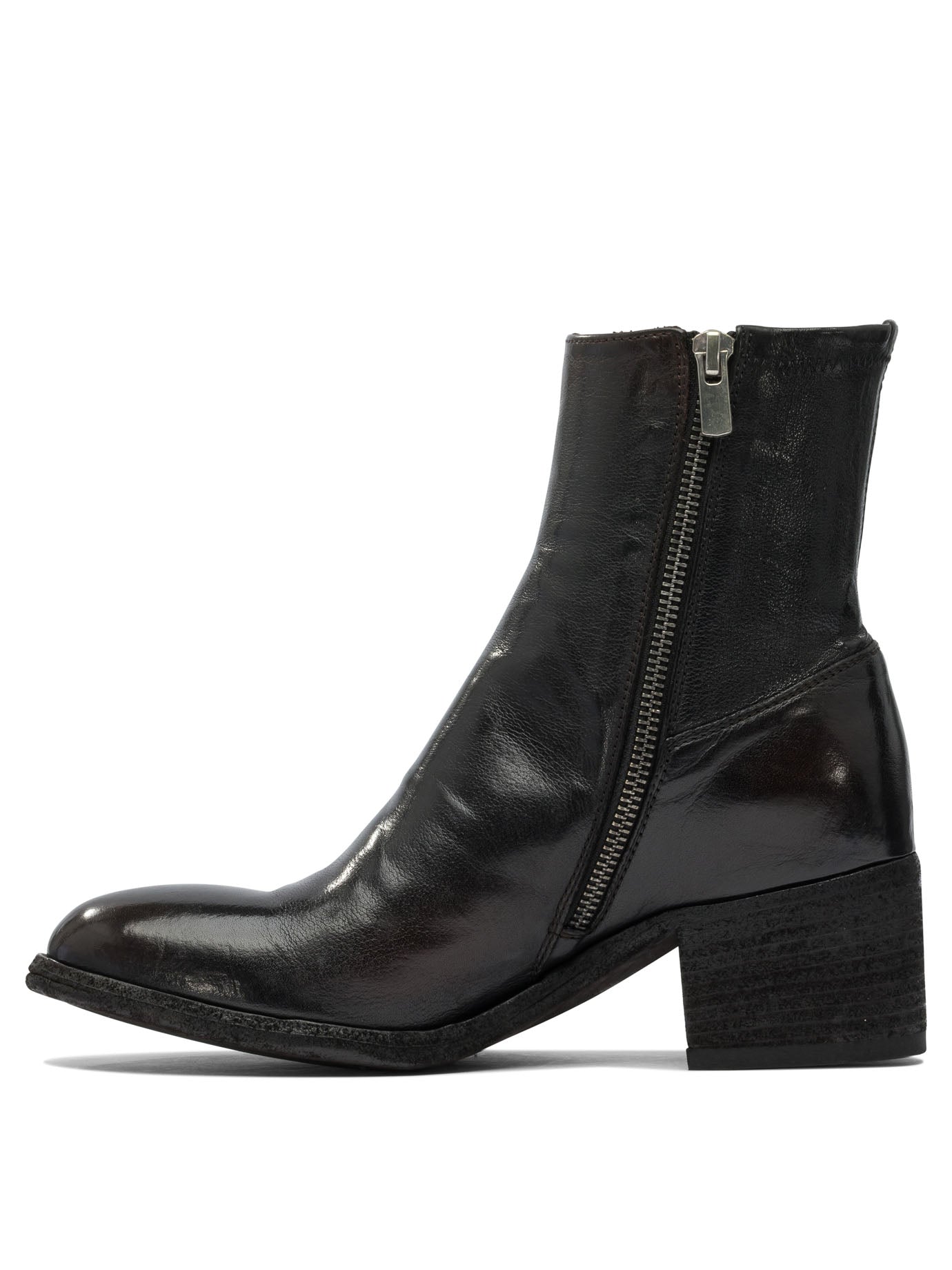 OFFICINE CREATIVE Chic Leather Ankle Boots for Women - FW25