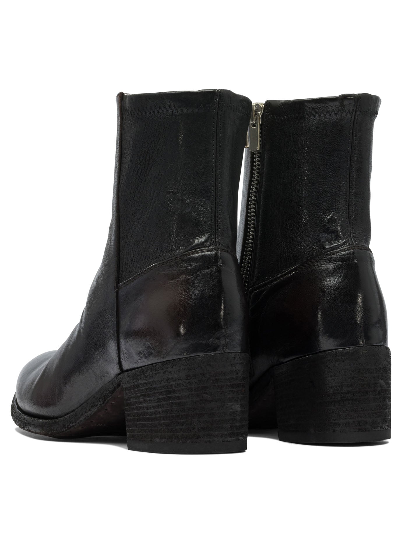 OFFICINE CREATIVE Chic Leather Ankle Boots for Women - FW25