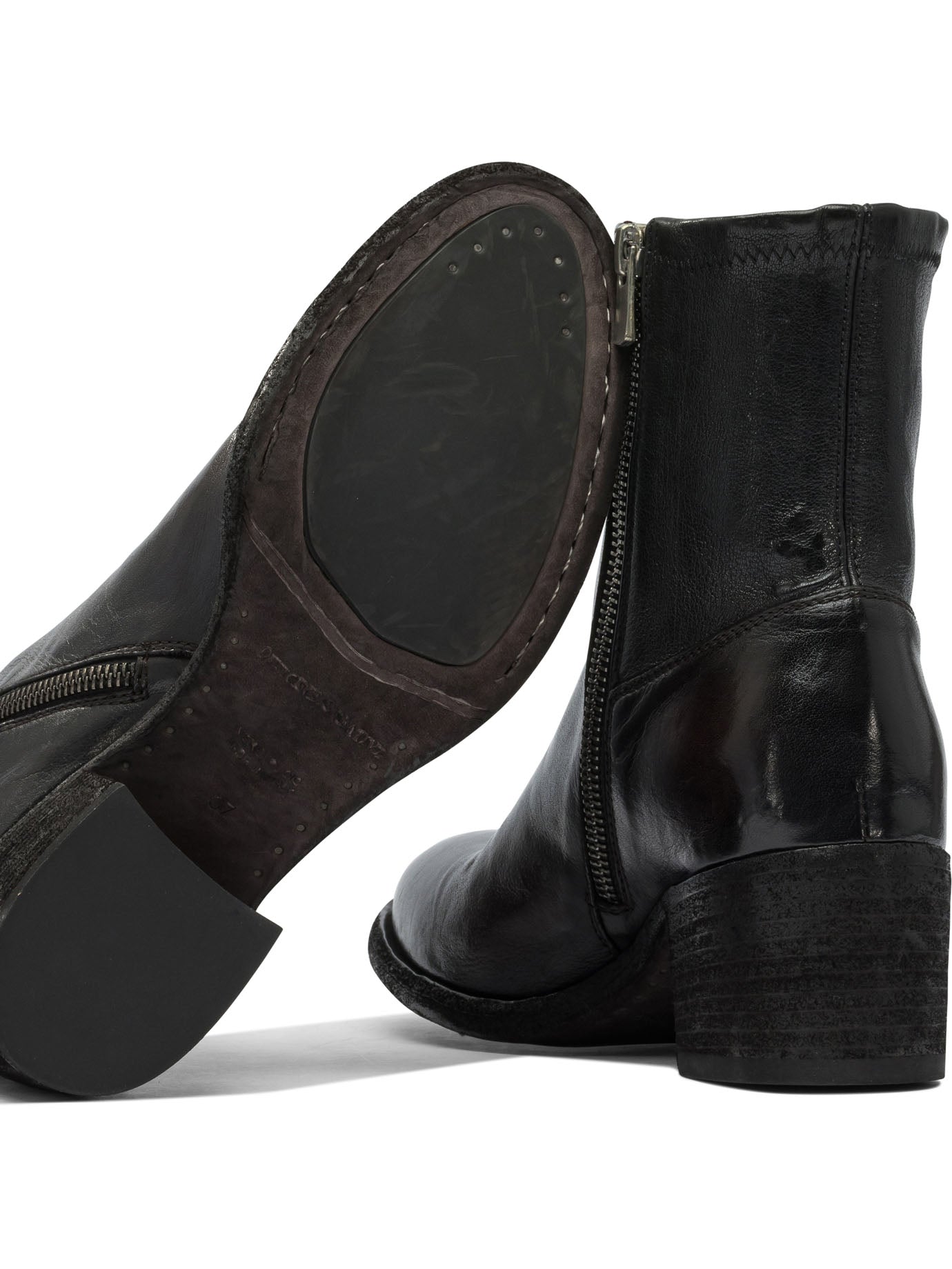 OFFICINE CREATIVE Chic Leather Ankle Boots for Women - FW25