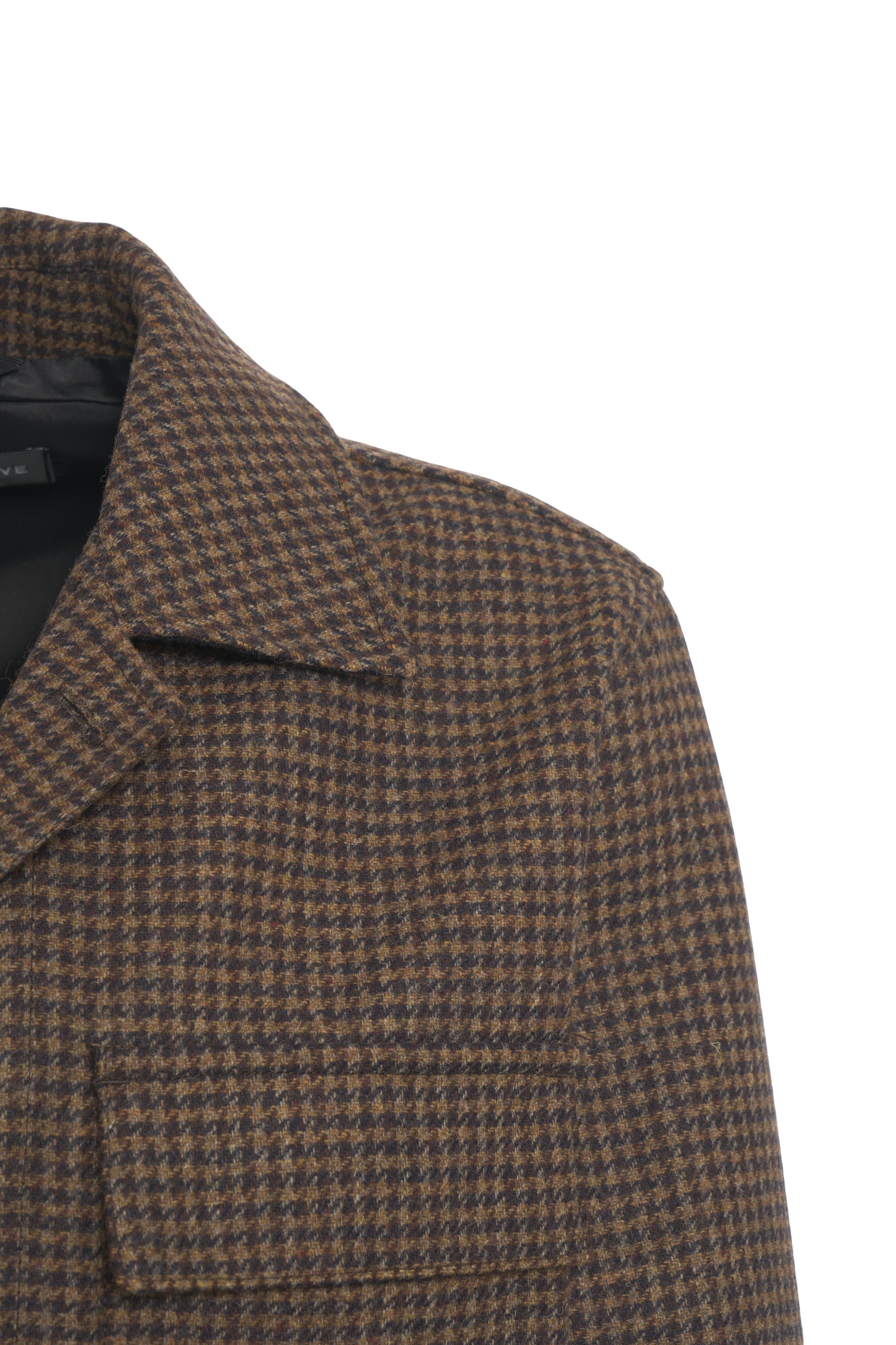 DEPARTMENT 5 Houndstooth Pattern Blazer - Smart Casual Style