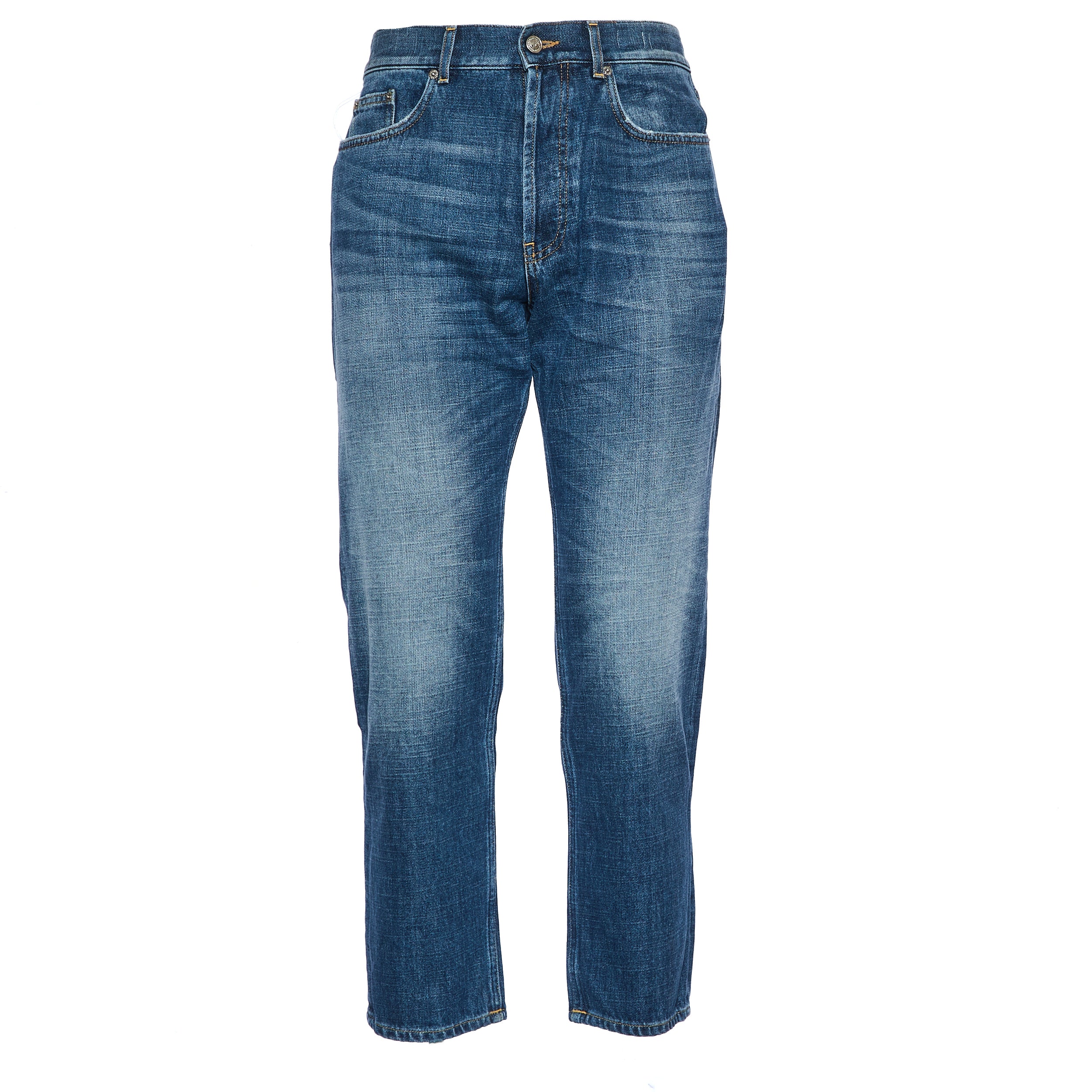 DEPARTMENT 5 Straight Leg Cropped Jeans for Men