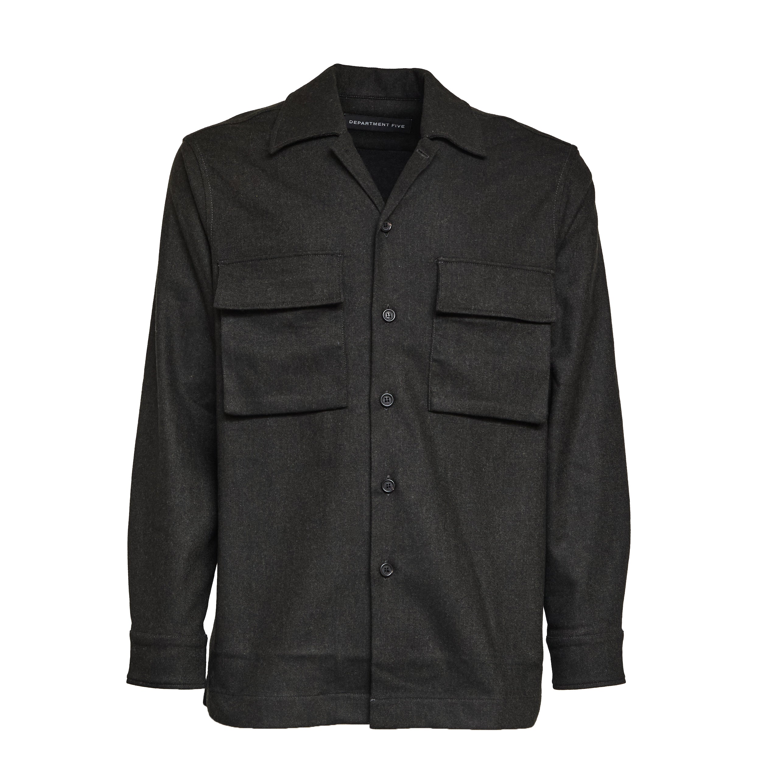 DEPARTMENT 5 Military-Style Overshirt in Regular Fit