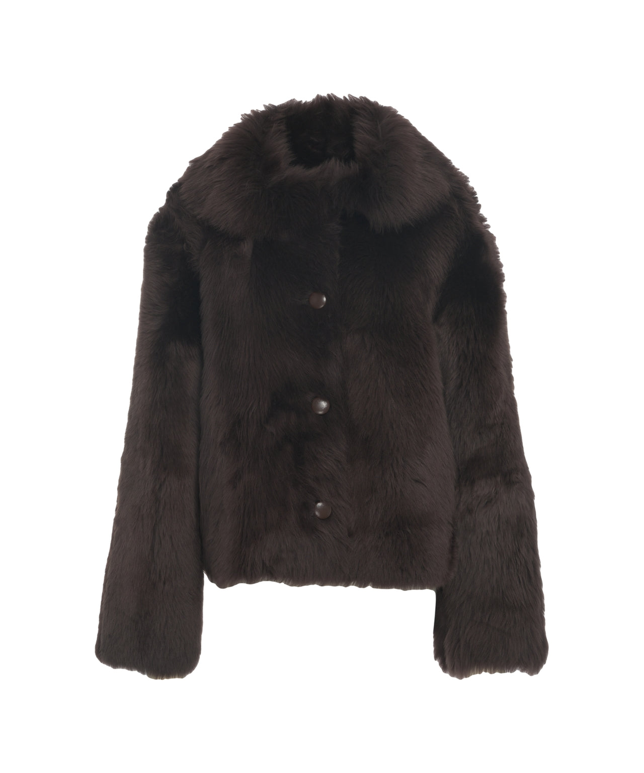 DESA 1972 Luxurious Shearling Jacket with Distinctive Collar