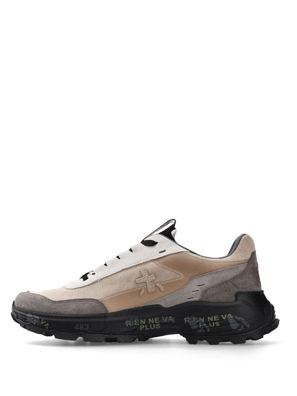 PREMIATA Suede and Smooth Leather Devin Sneaker