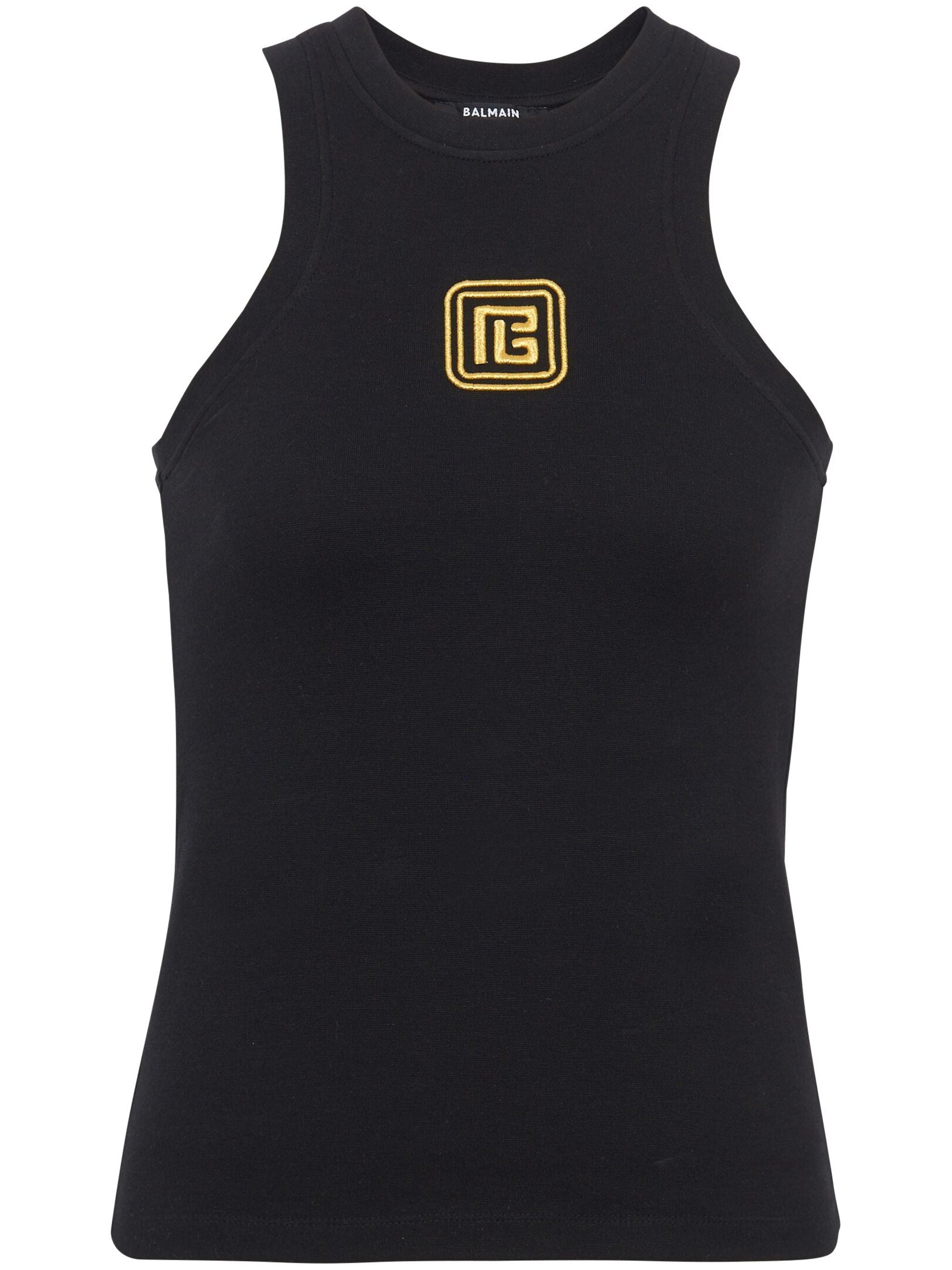 BALMAIN Retro Stretch Tank Top