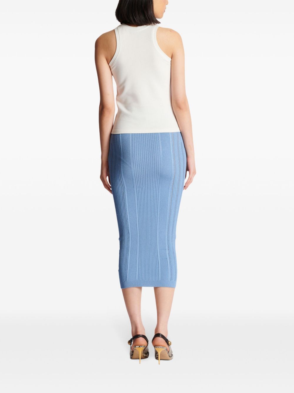 BALMAIN Retro Stretch Tank Top for Women