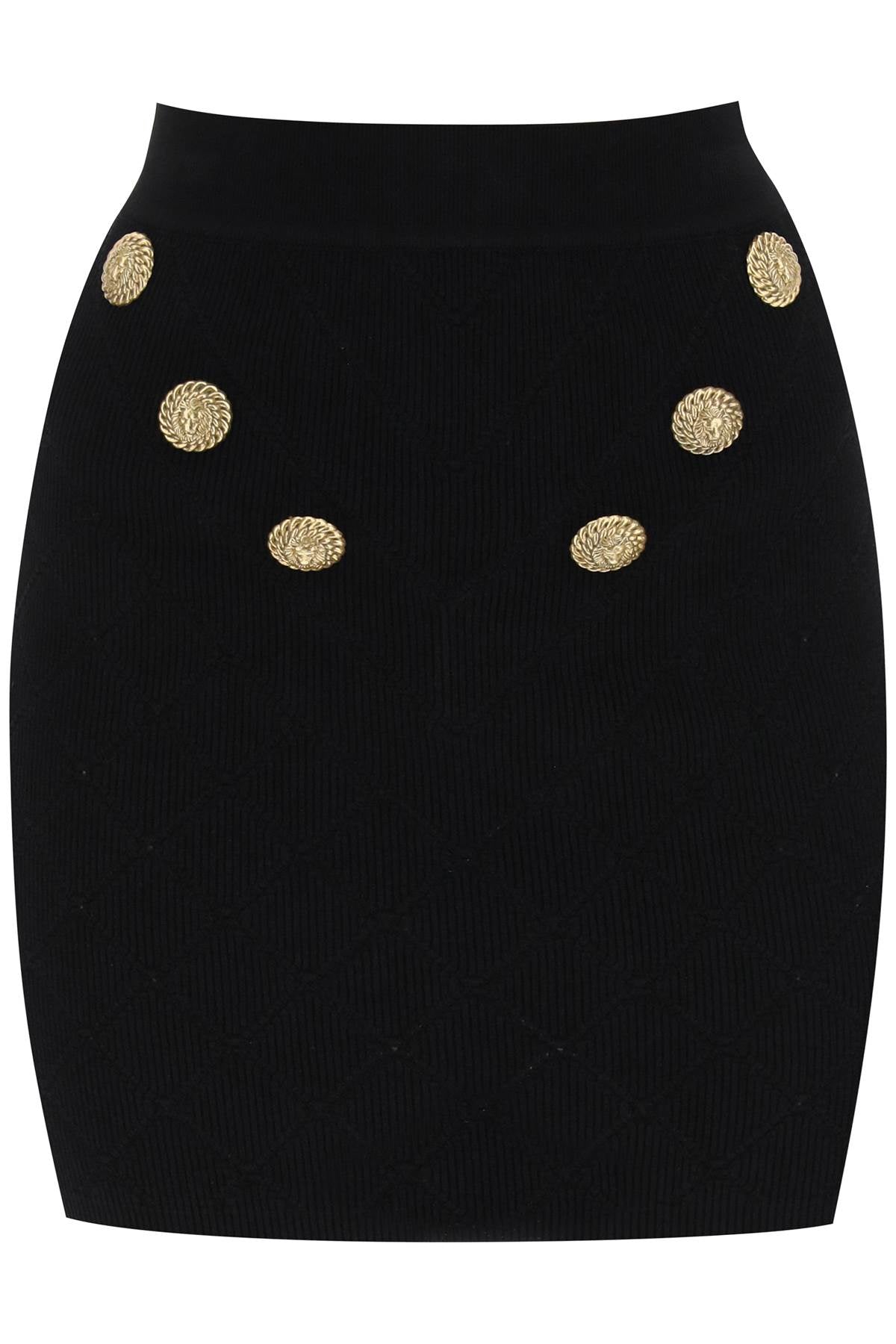 BALMAIN Slim Fit Mini Skirt - Women's Size 38