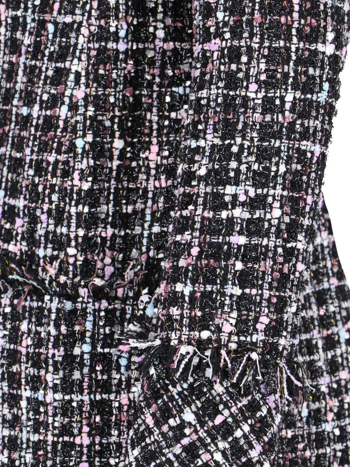 BALMAIN Mini Tweed Blazer Dress