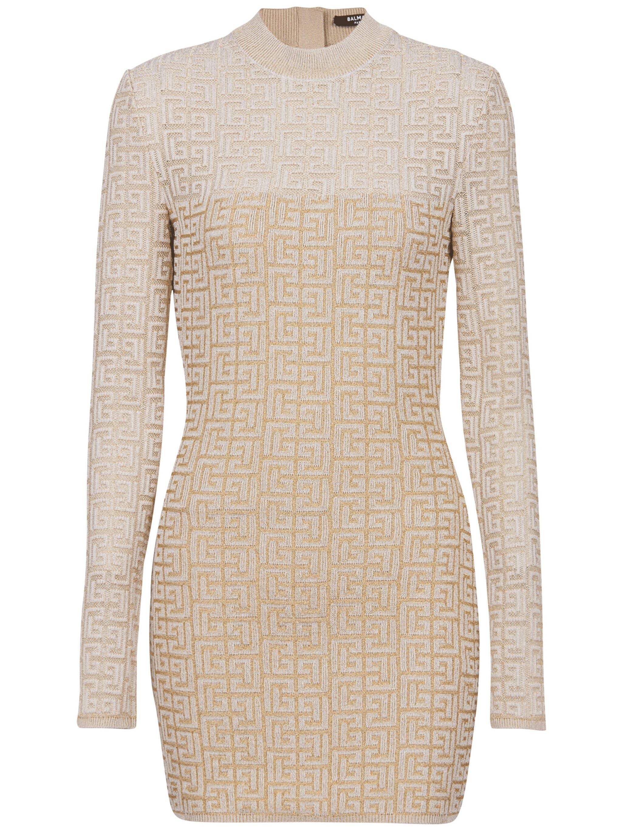 BALMAIN Labyrinth Mini Dress for Women - Fall/Winter 2025